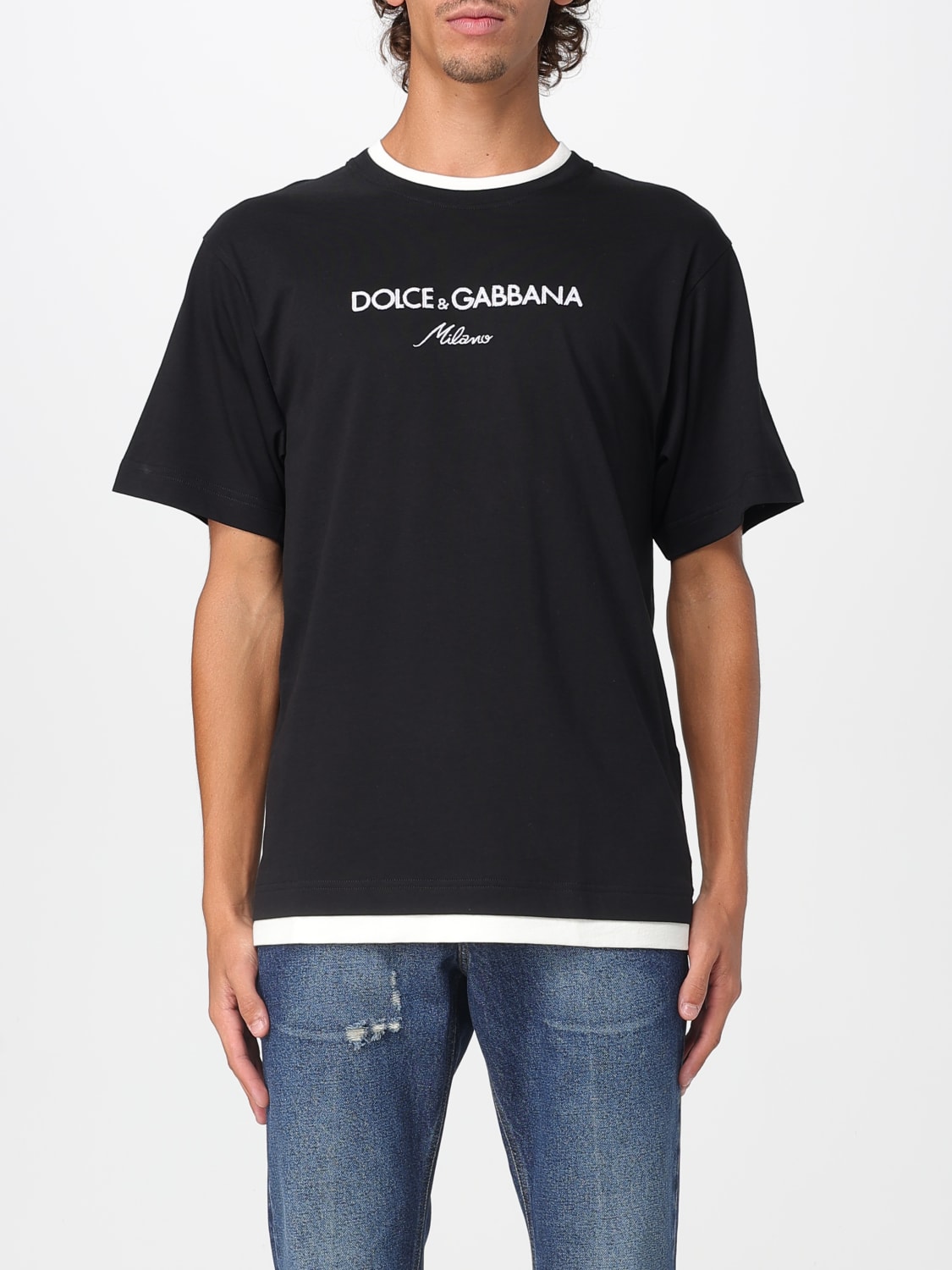 DOLCE & GABBANA T-SHIRT: T-shirt men Dolce & Gabbana, Black - Img 1