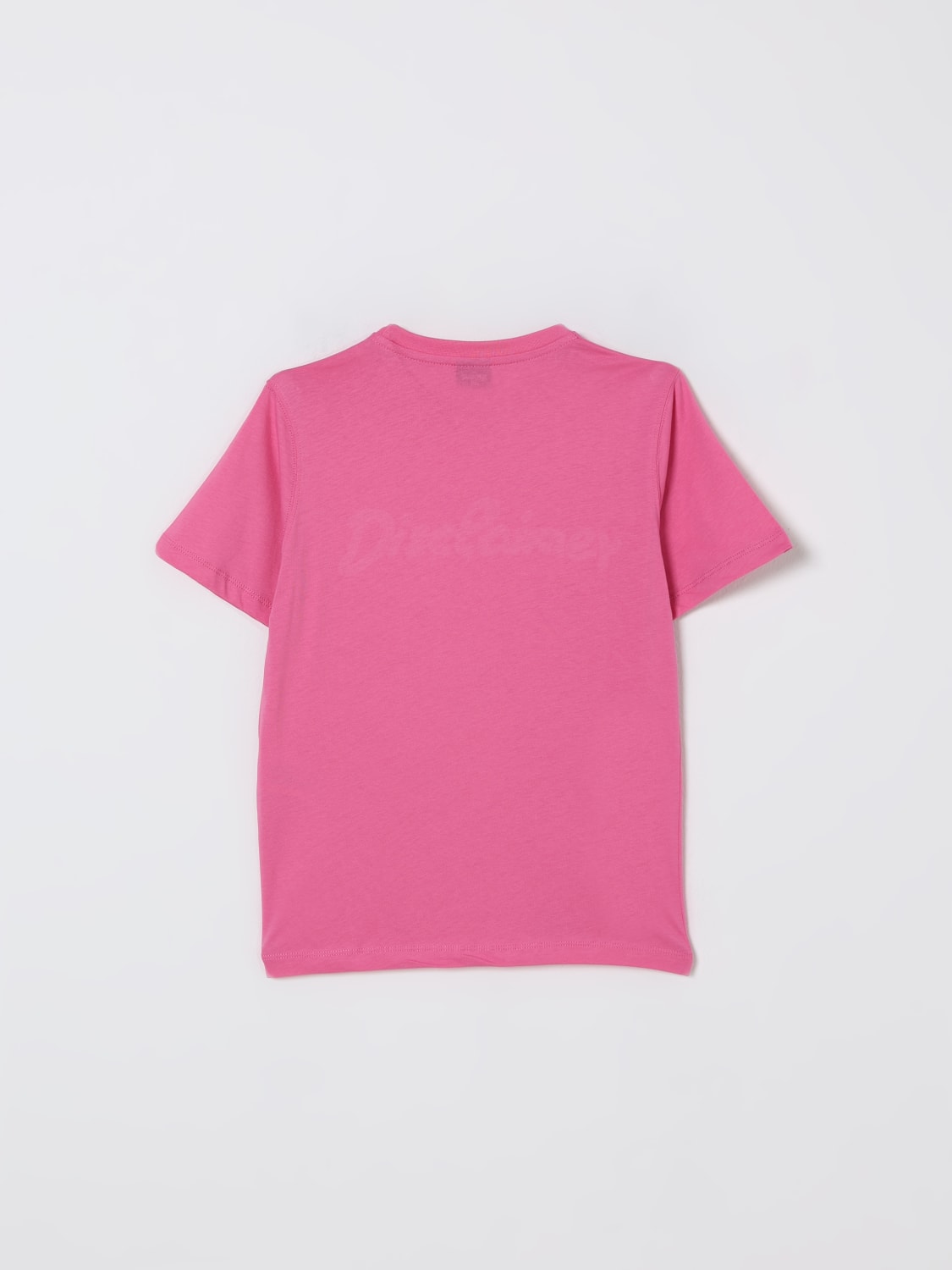 DISCLAIMER T-SHIRT: T-shirt Disclaimer in cotone con logo , Rosa - Img 2