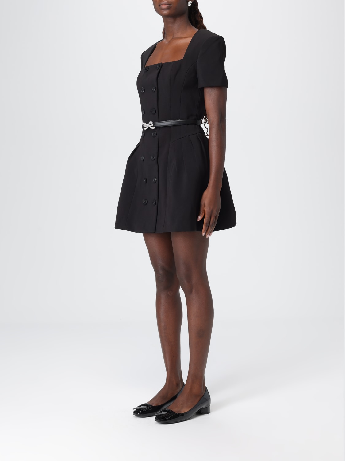 SELF-PORTRAIT KLEID: Kleider damen Self-portrait, Schwarz - Img 3