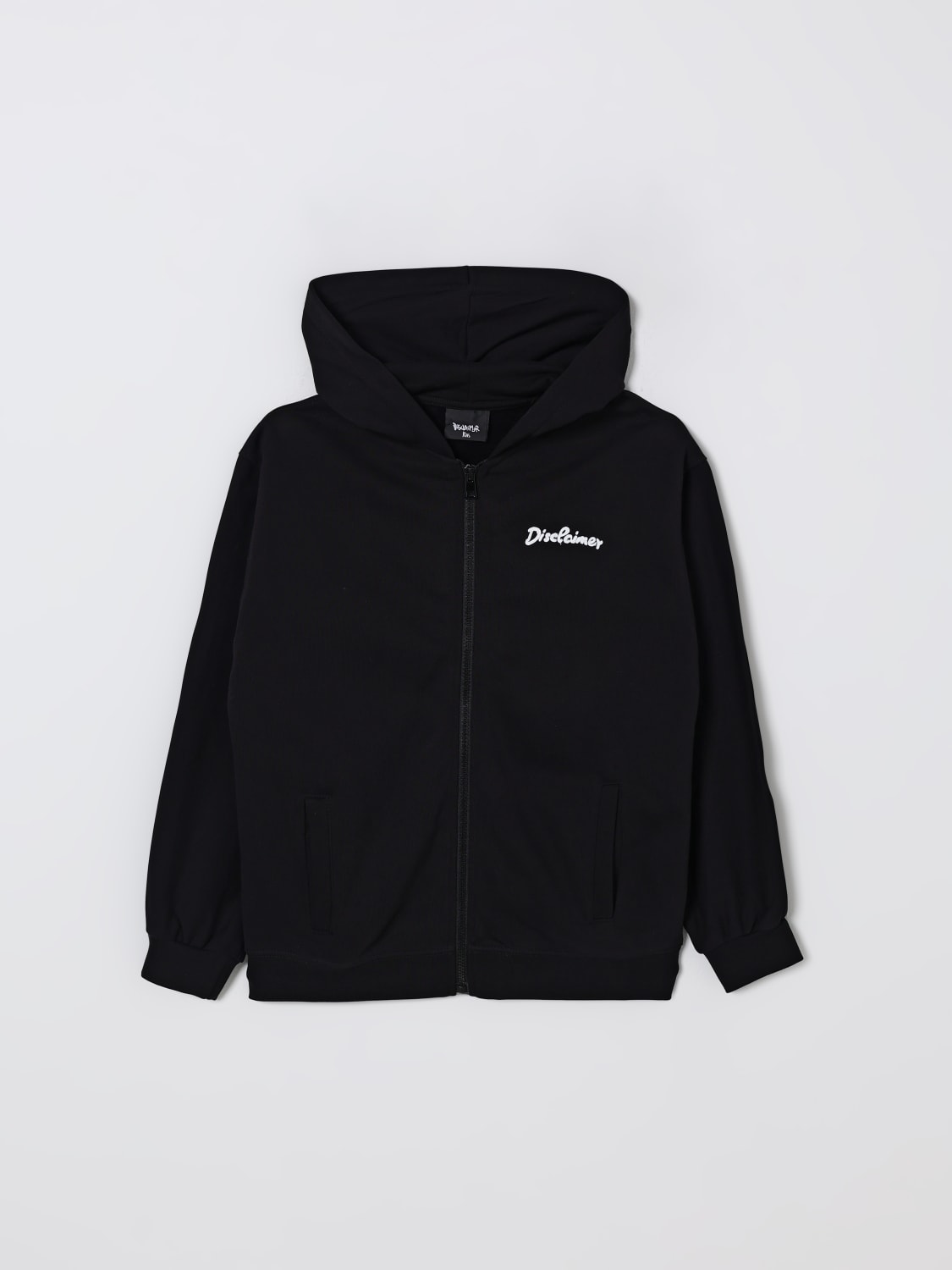 DISCLAIMER PULLOVER: Pullover kinder Disclaimer, Schwarz - Img 1