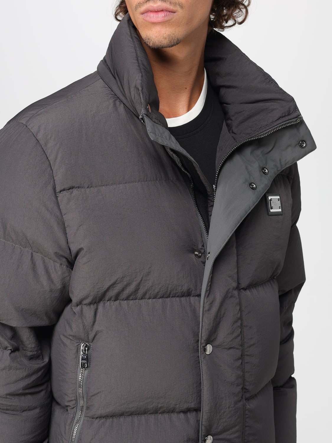 DOLCE & GABBANA JACKET: Jacket men Dolce & Gabbana, Charcoal - Img 5