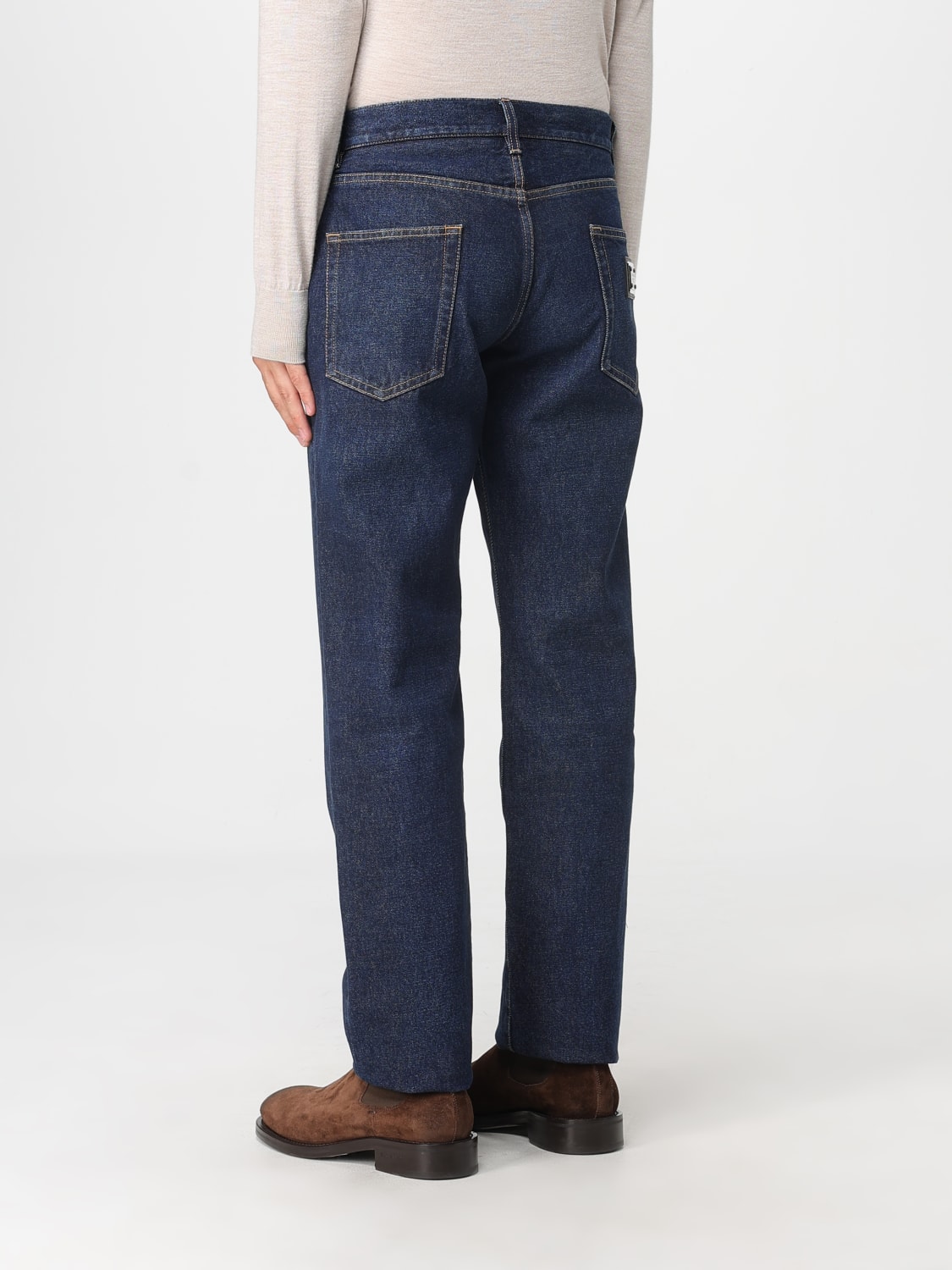 DOLCE & GABBANA JEANS: Pants men Dolce & Gabbana, Blue - Img 2