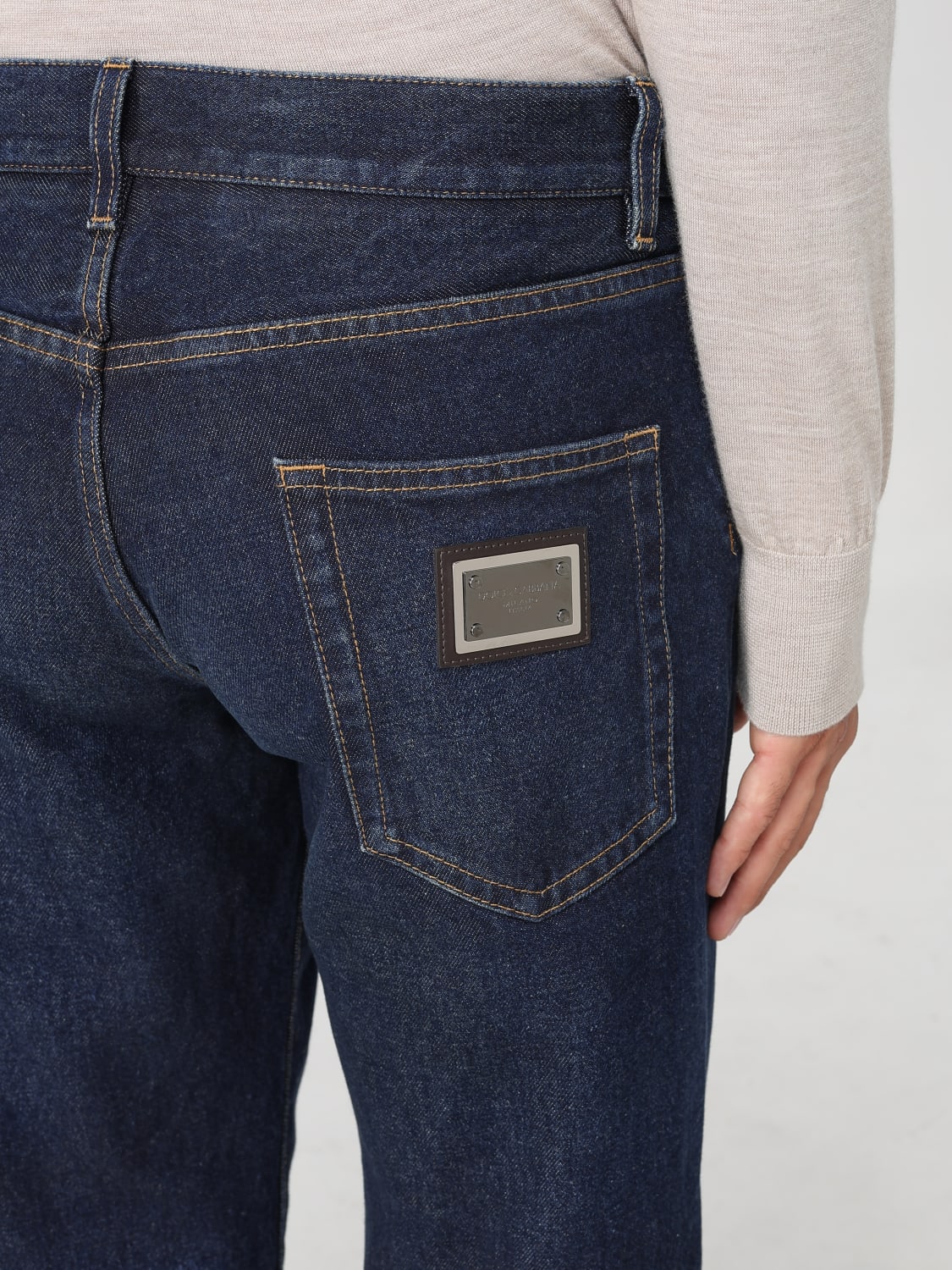 DOLCE & GABBANA JEANS: Pants men Dolce & Gabbana, Blue - Img 4