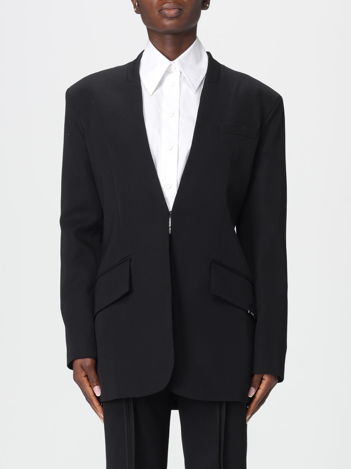 THE ATTICO JACKET: Jacket woman The Attico, Black - Img 1