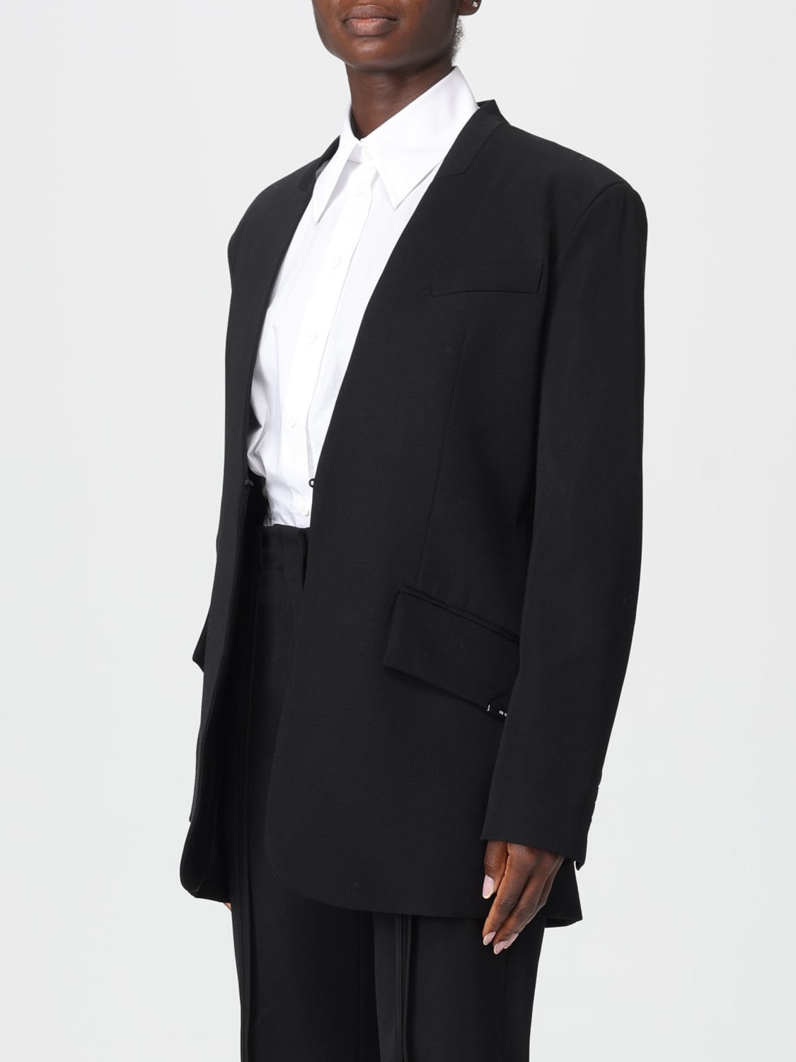 THE ATTICO JACKET: Jacket woman The Attico, Black - Img 4