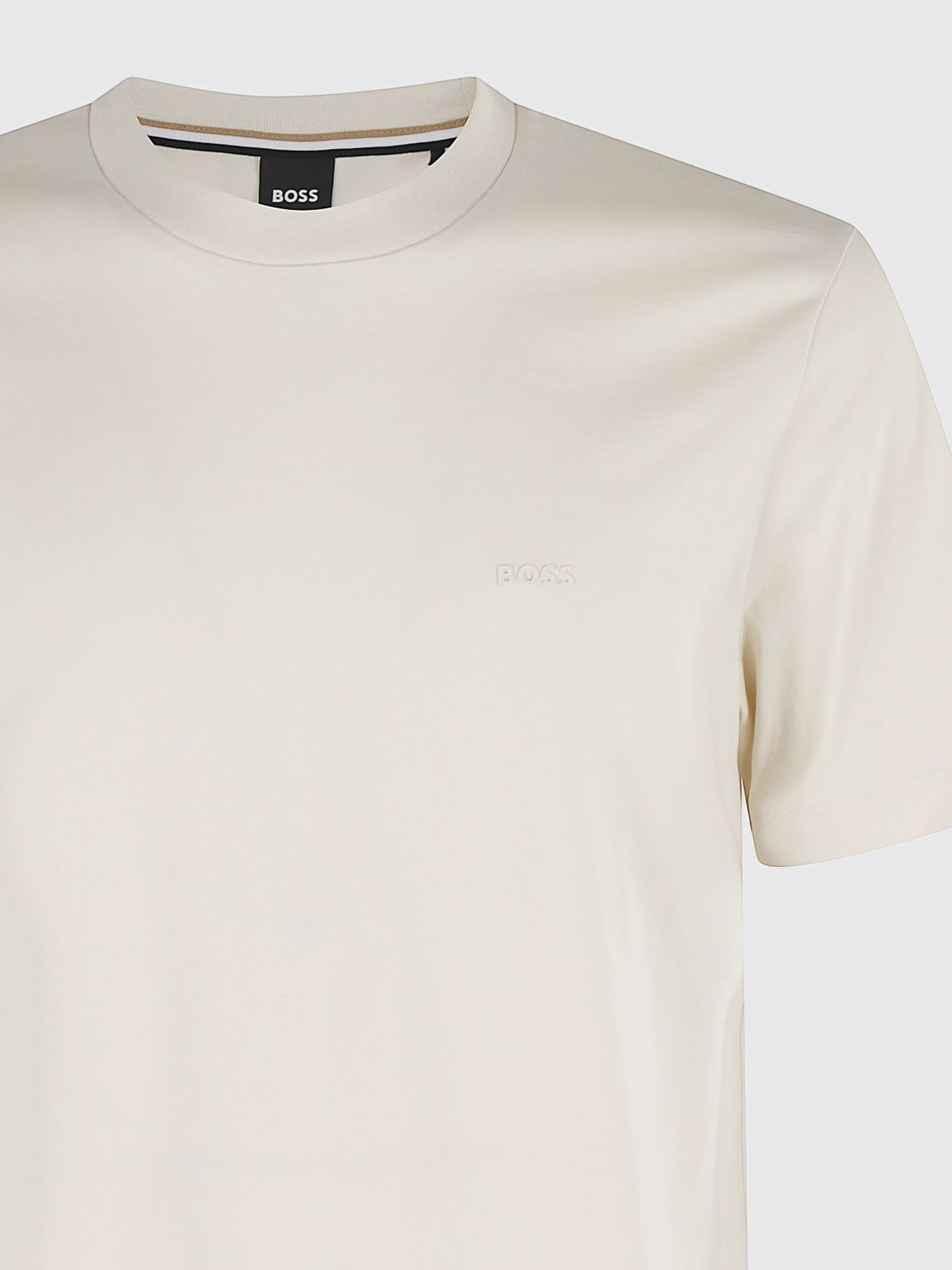 BOSS T-SHIRT: T-shirt herren Boss, Weiß - Img 3