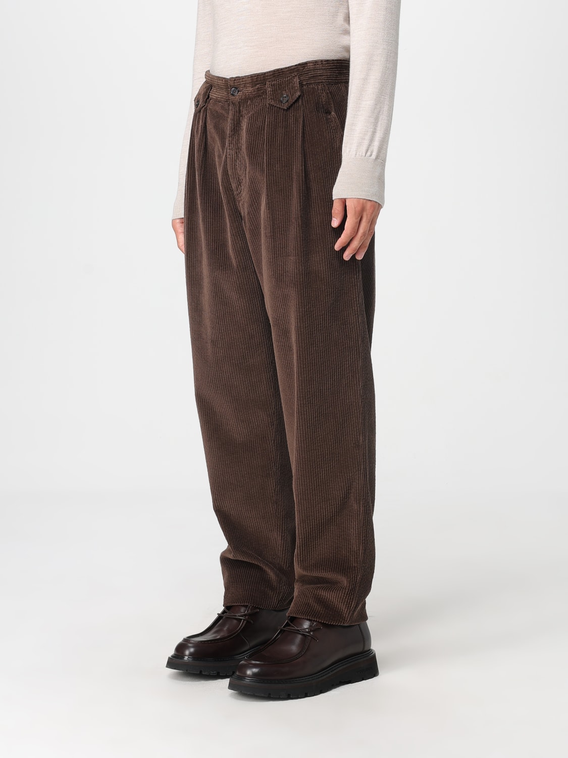 DOLCE & GABBANA HOSE: Hose herren Dolce & Gabbana, Braun - Img 4