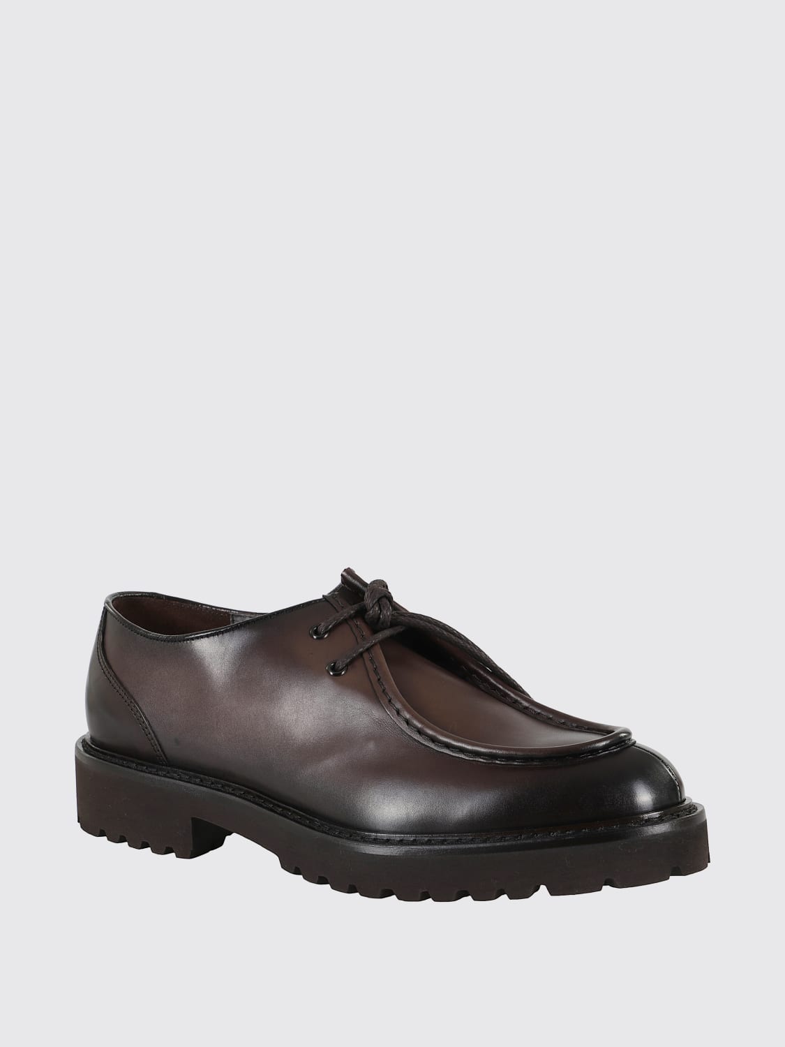 DOUCAL'S 系带鞋: 鞋 男士 Doucal's, 暗色 - Img 2