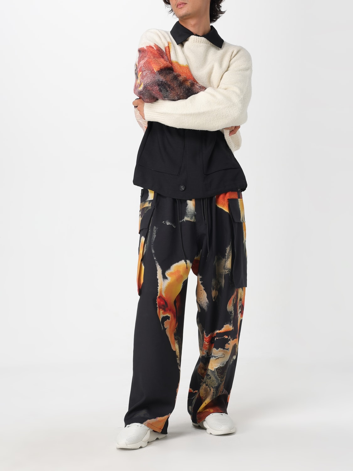 Y-3 PULLOVER: Pullover herren Y-3, Weiß - Img 2