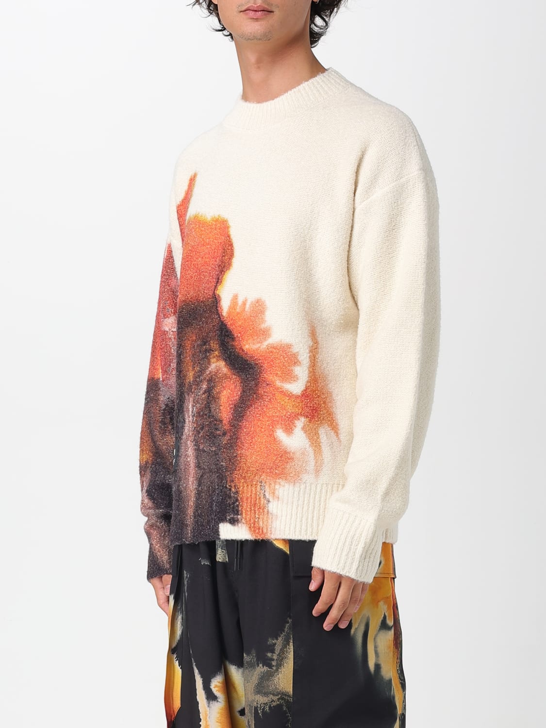 Y-3 PULLOVER: Pullover herren Y-3, Weiß - Img 4