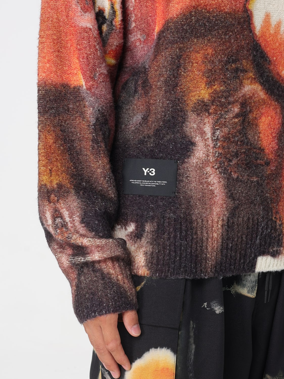 Y-3 PULLOVER: Pullover herren Y-3, Weiß - Img 5