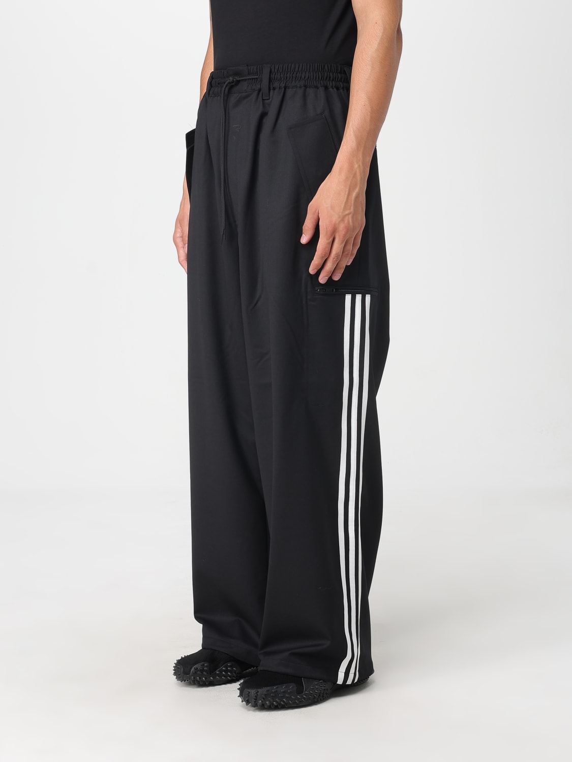 Y-3 PANTS: Pants men Y-3, Black - Img 4