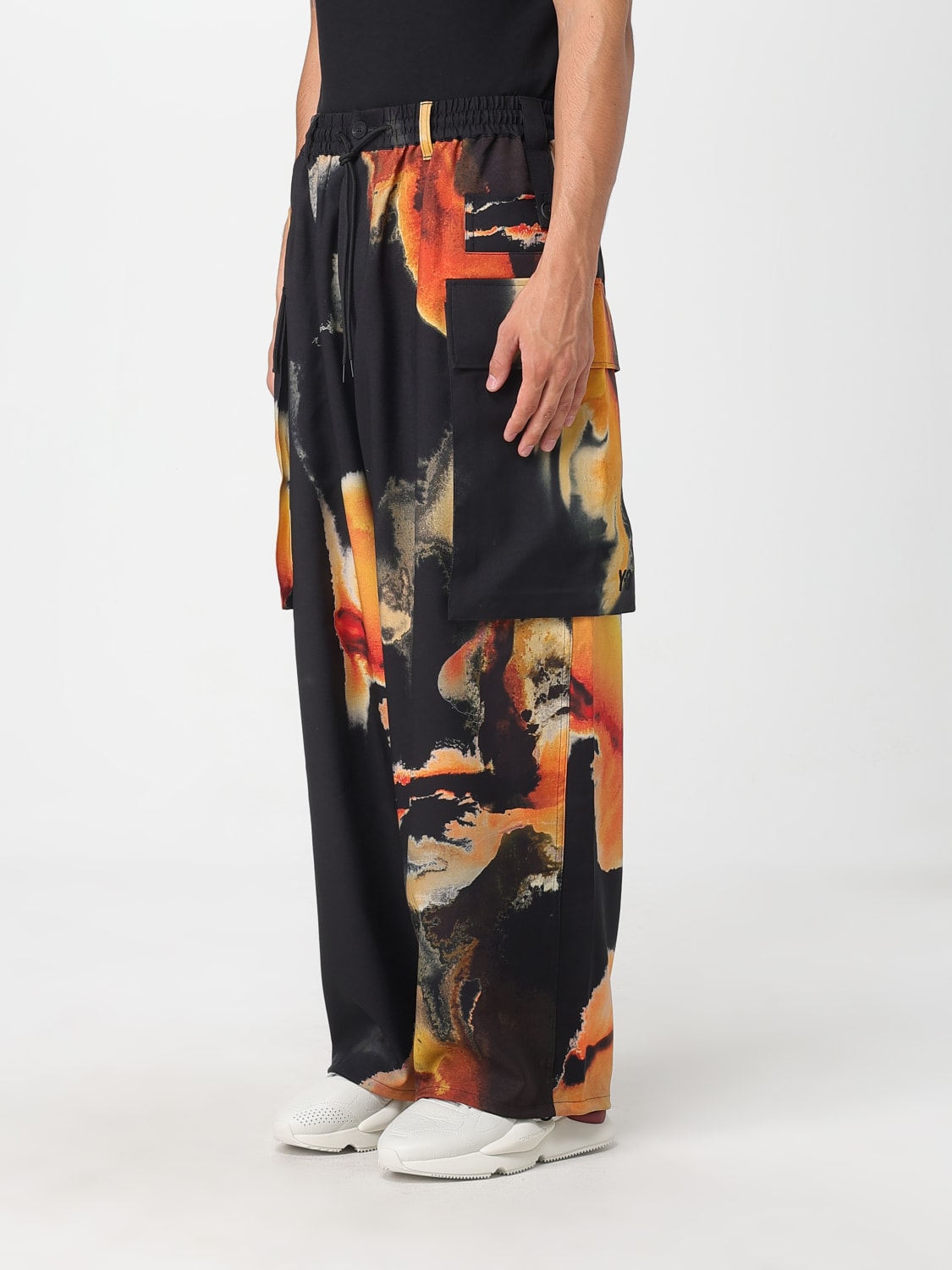 Y-3 HOSE: Hose herren Y-3, Schwarz - Img 4