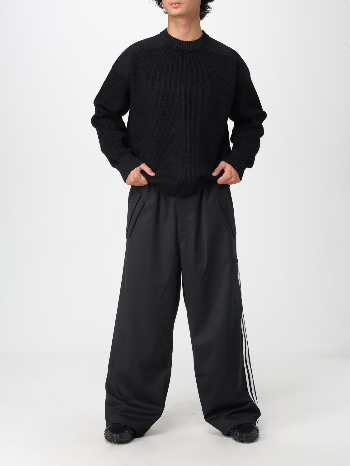 Y-3 JUMPER: Sweatshirt men Y-3, Black - Img 2