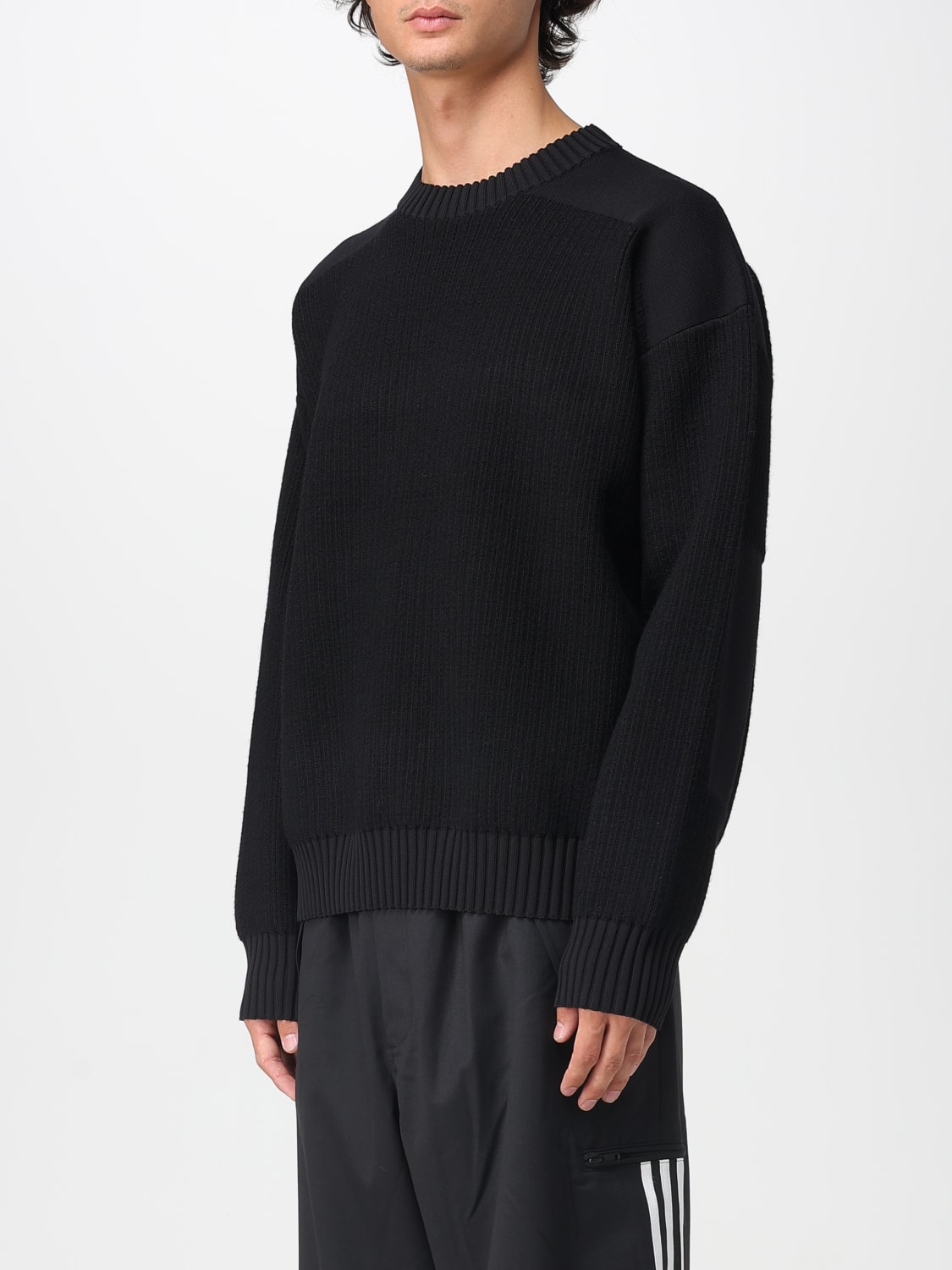 Y-3 JUMPER: Sweatshirt men Y-3, Black - Img 4