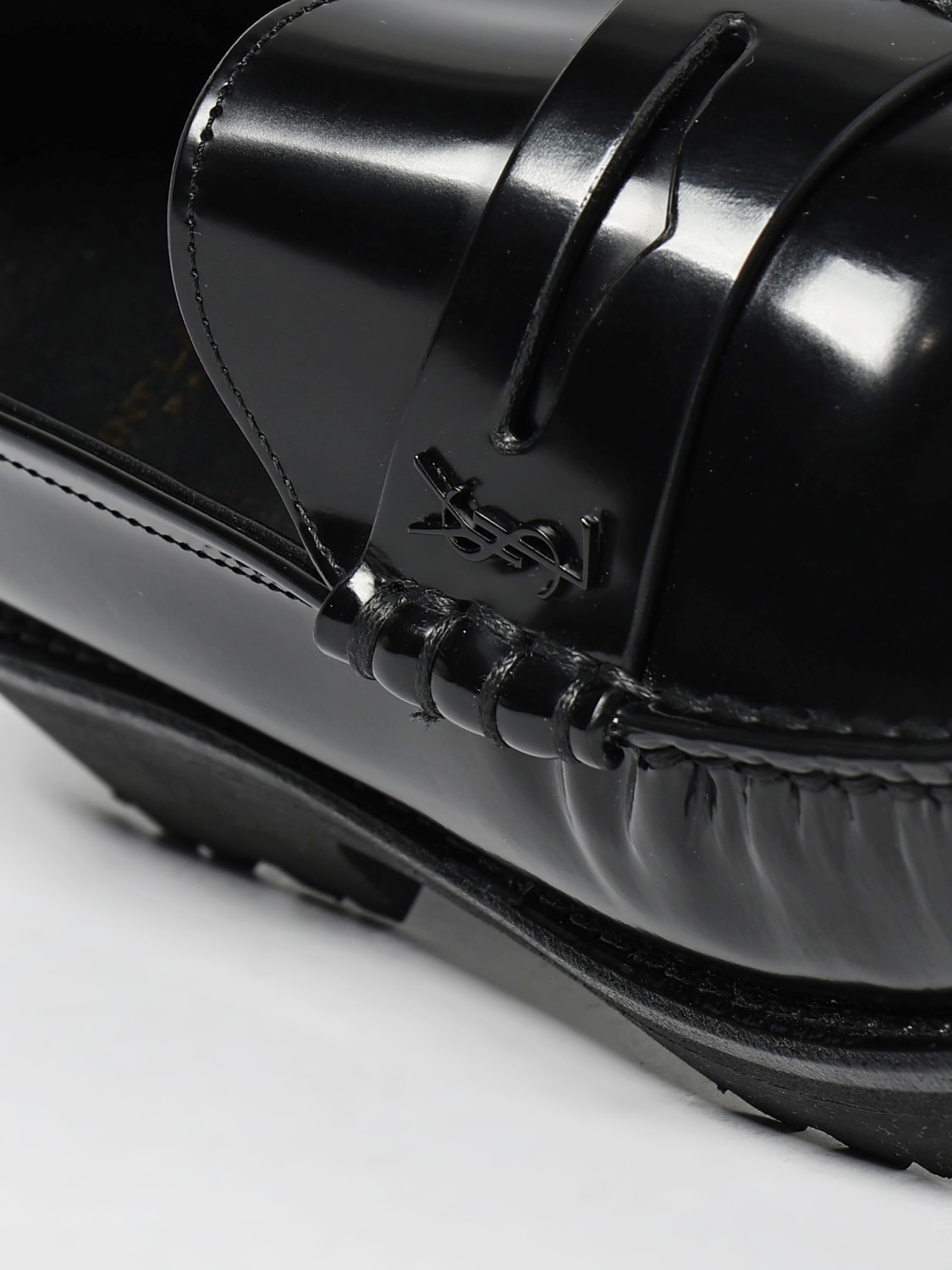 SAINT LAURENT LOAFER: Shoes woman Saint Laurent, Black - Img 4