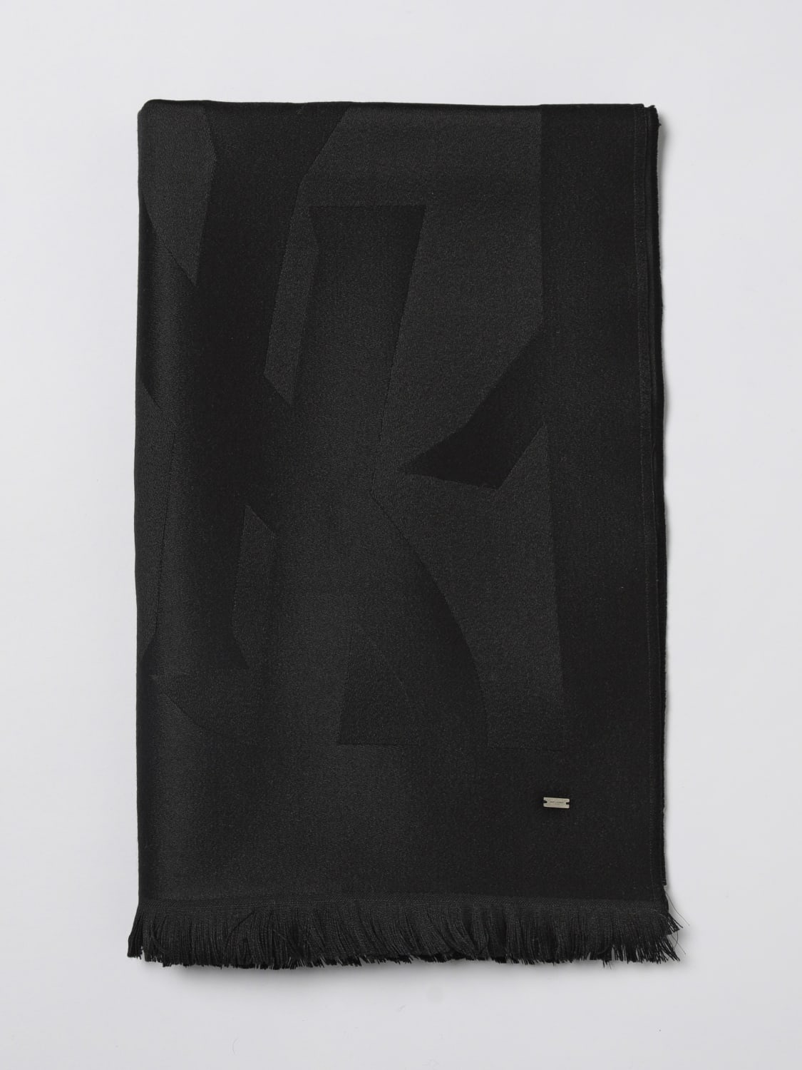 SAINT LAURENT BUFANDA: Bufanda mujer Saint Laurent, Negro - Img 1