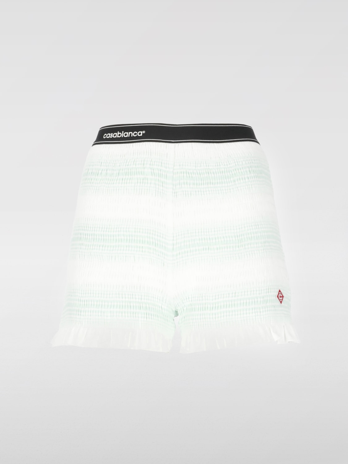 CASABLANCA PANTALONES CORTOS: Pantalòn cortos mujer Casablanca, Blanco - Img 5