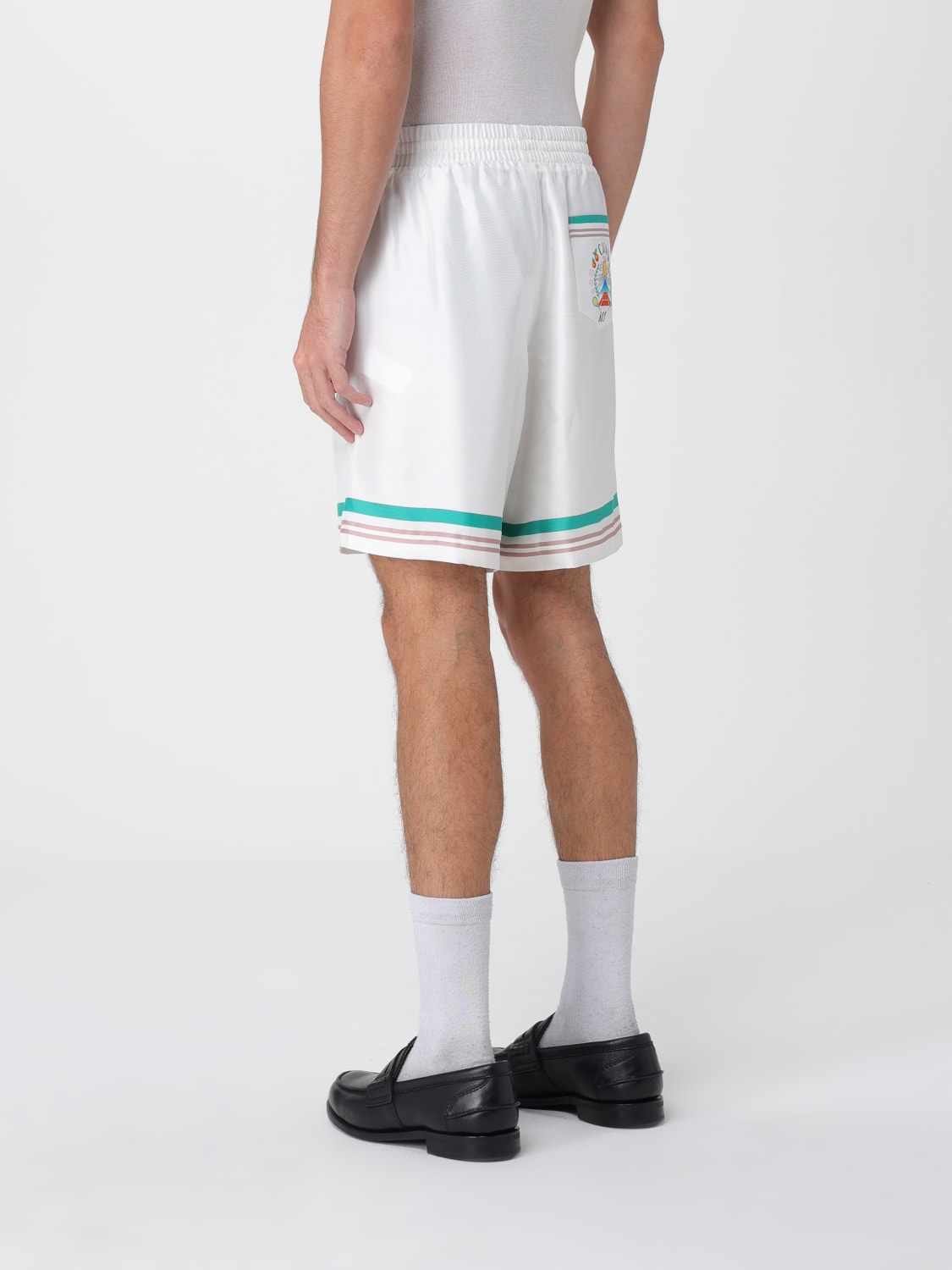 CASABLANCA SHORTS: Short men Casablanca, White - Img 2