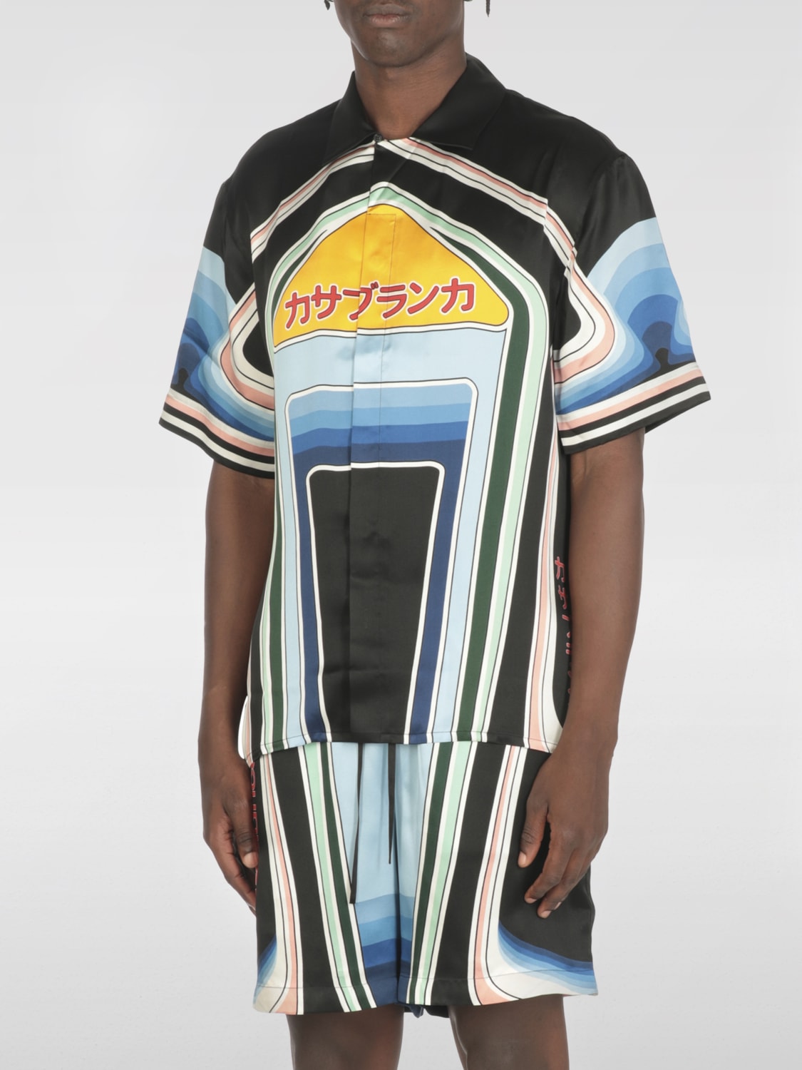 CASABLANCA SHIRT: Shirt men Casablanca, Black - Img 1