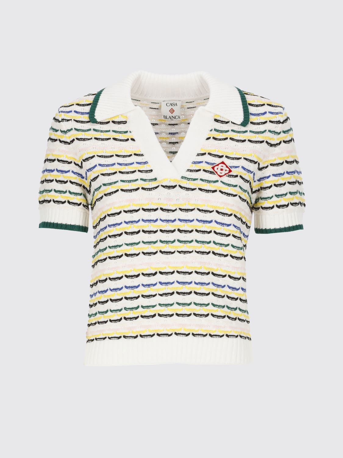 CASABLANCA POLO: Polo mujer Casablanca, Blanco - Img 5