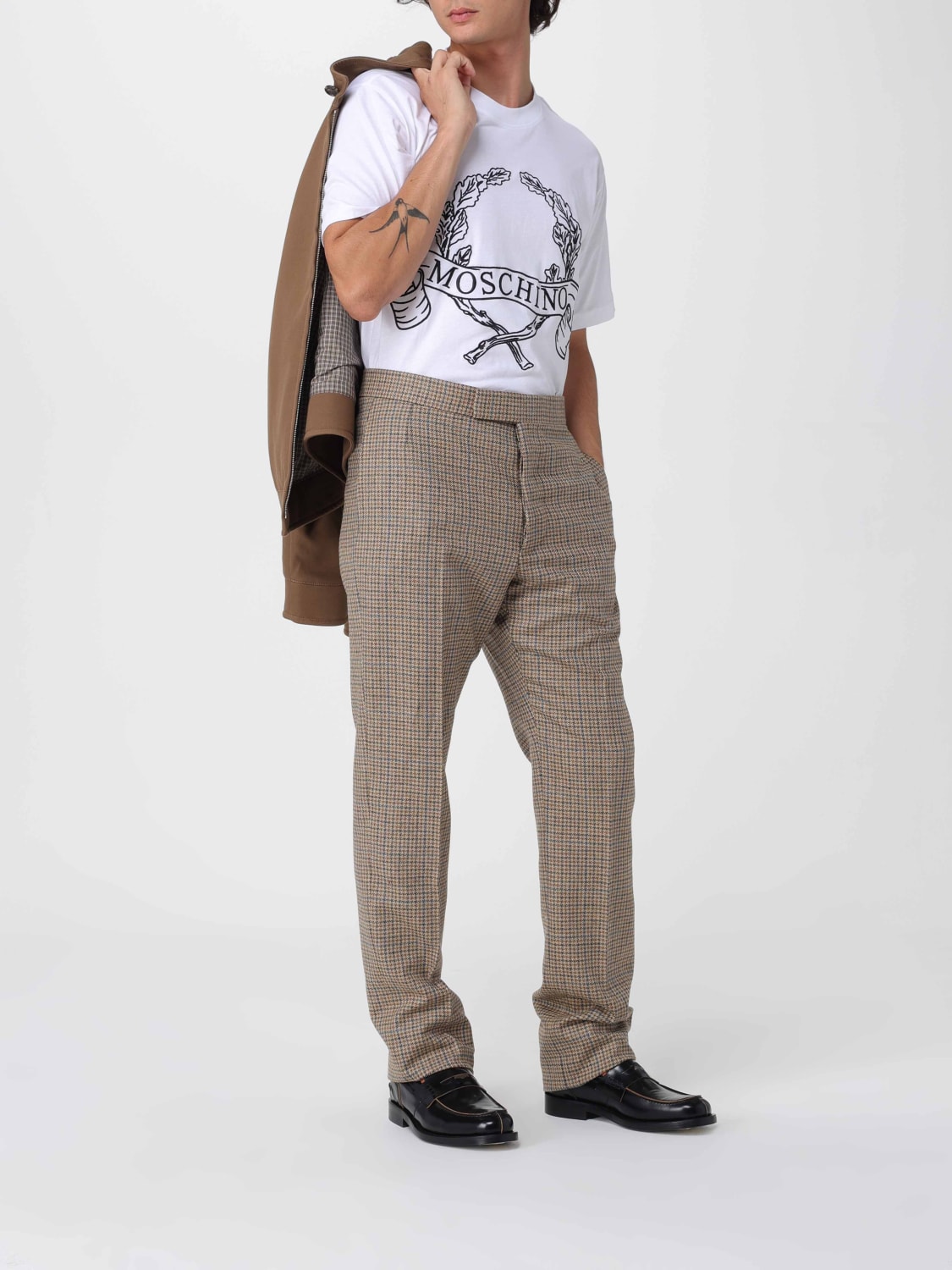 MOSCHINO COUTURE T-SHIRT: T-shirt men Moschino Couture, White - Img 2