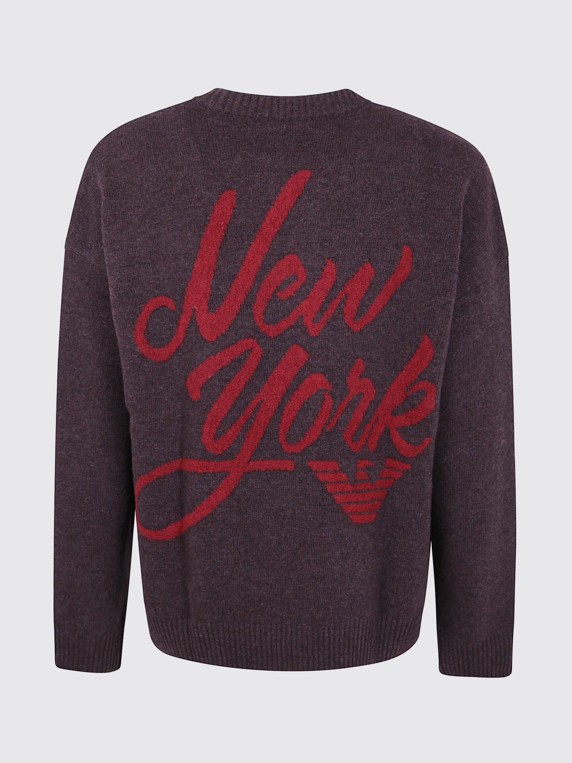 EMPORIO ARMANI SWEATER: Sweater men Emporio Armani, Brown - Img 2