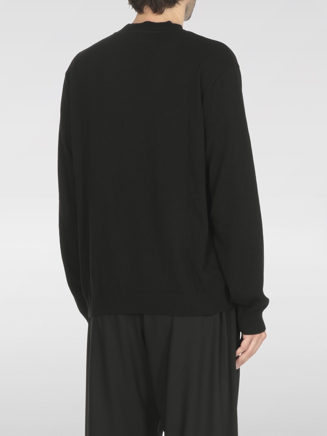 MOSCHINO COUTURE PULLOVER: Pullover herren Moschino Couture, Schwarz - Img 3