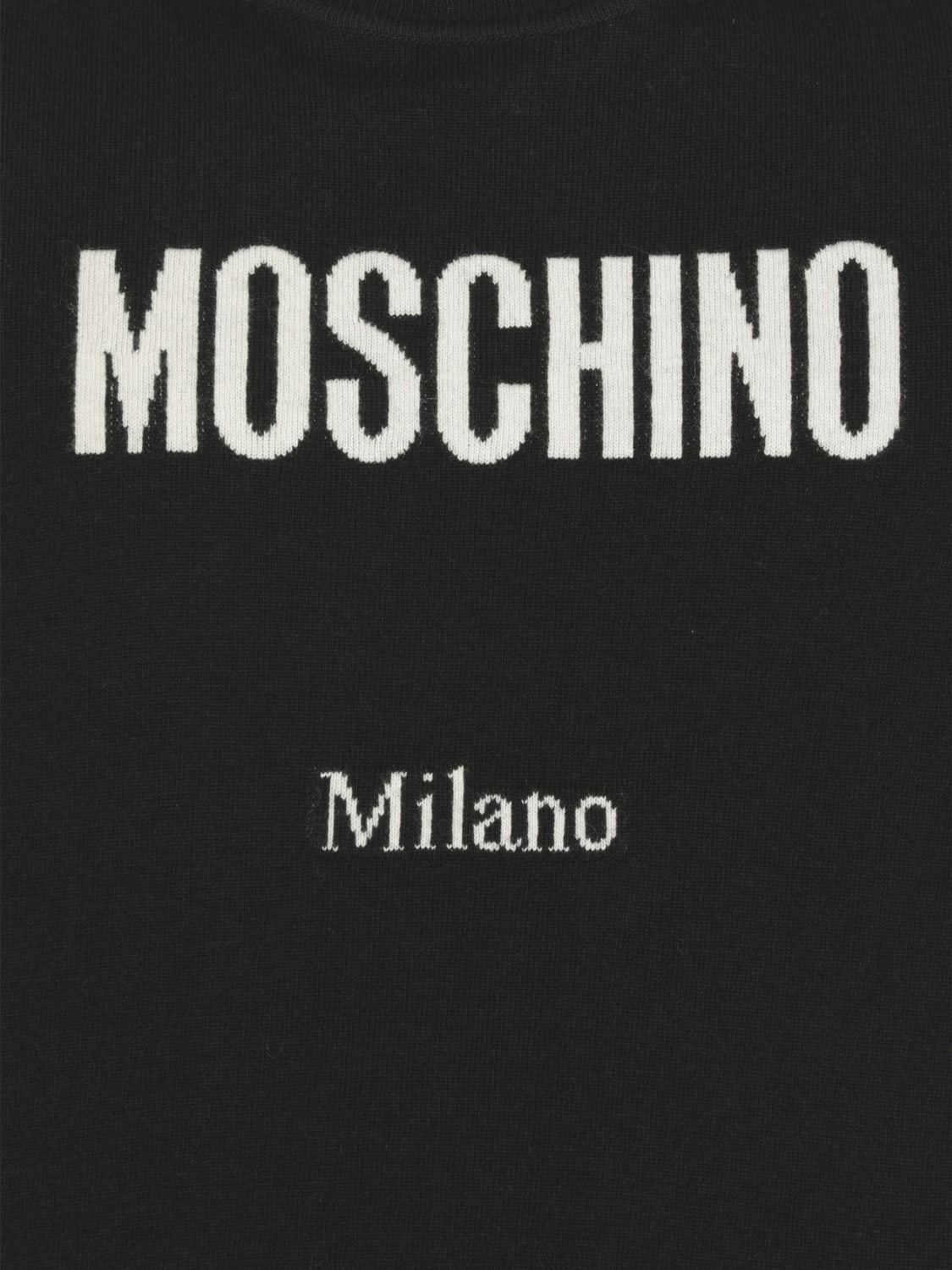 MOSCHINO COUTURE PULLOVER: Pullover herren Moschino Couture, Schwarz - Img 4