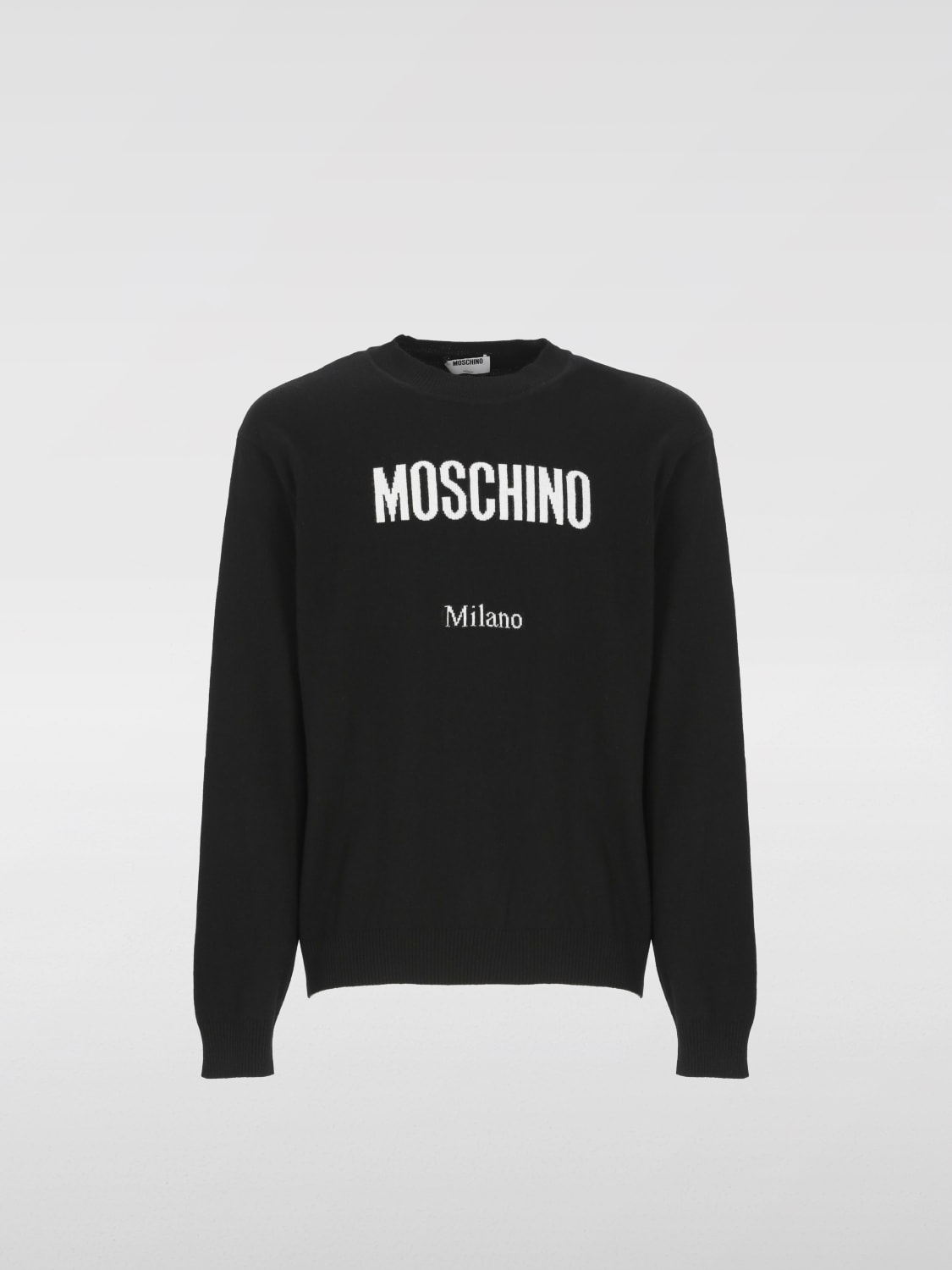 MOSCHINO COUTURE PULLOVER: Pullover herren Moschino Couture, Schwarz - Img 5