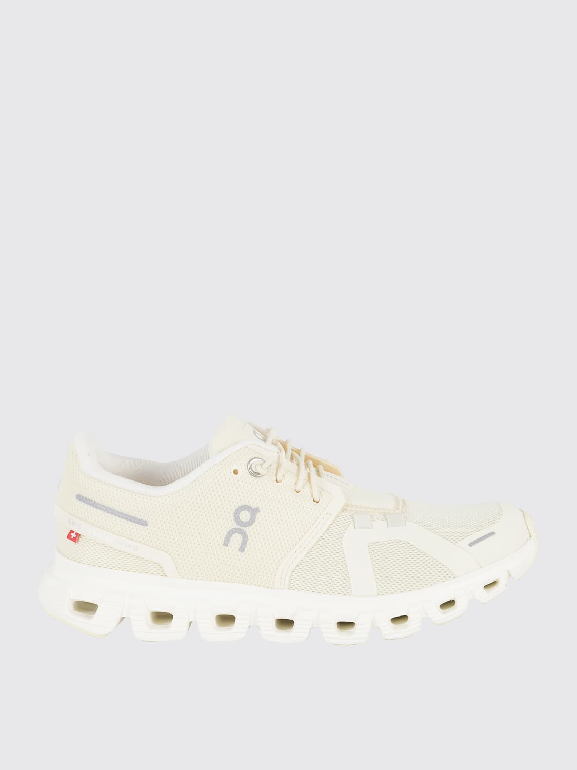 ON RUNNING SNEAKERS: Sneakers Cloud 6 On in mesh , Avorio - Img 1