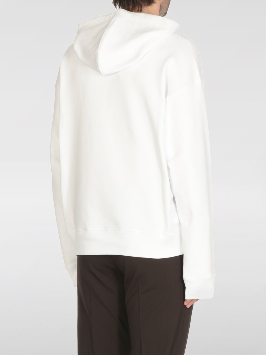 MOSCHINO COUTURE SWEATSHIRT: Sweater men Moschino Couture, White - Img 3