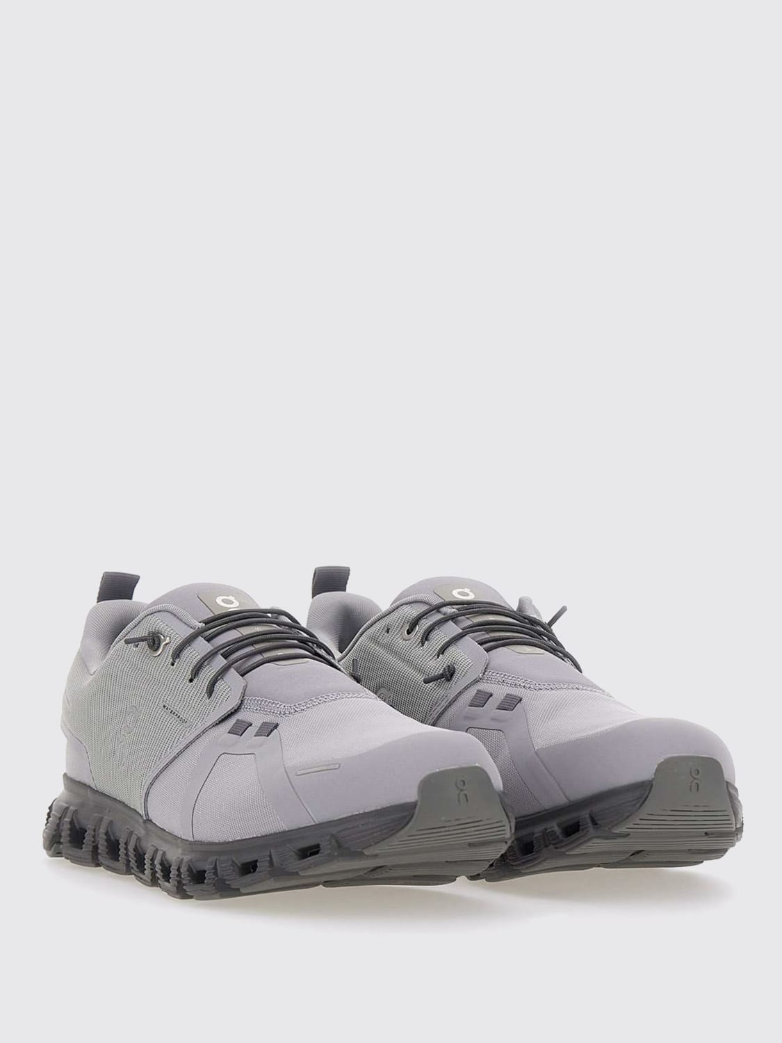 ON RUNNING SNEAKERS: Shoes men On, Silver - Img 2