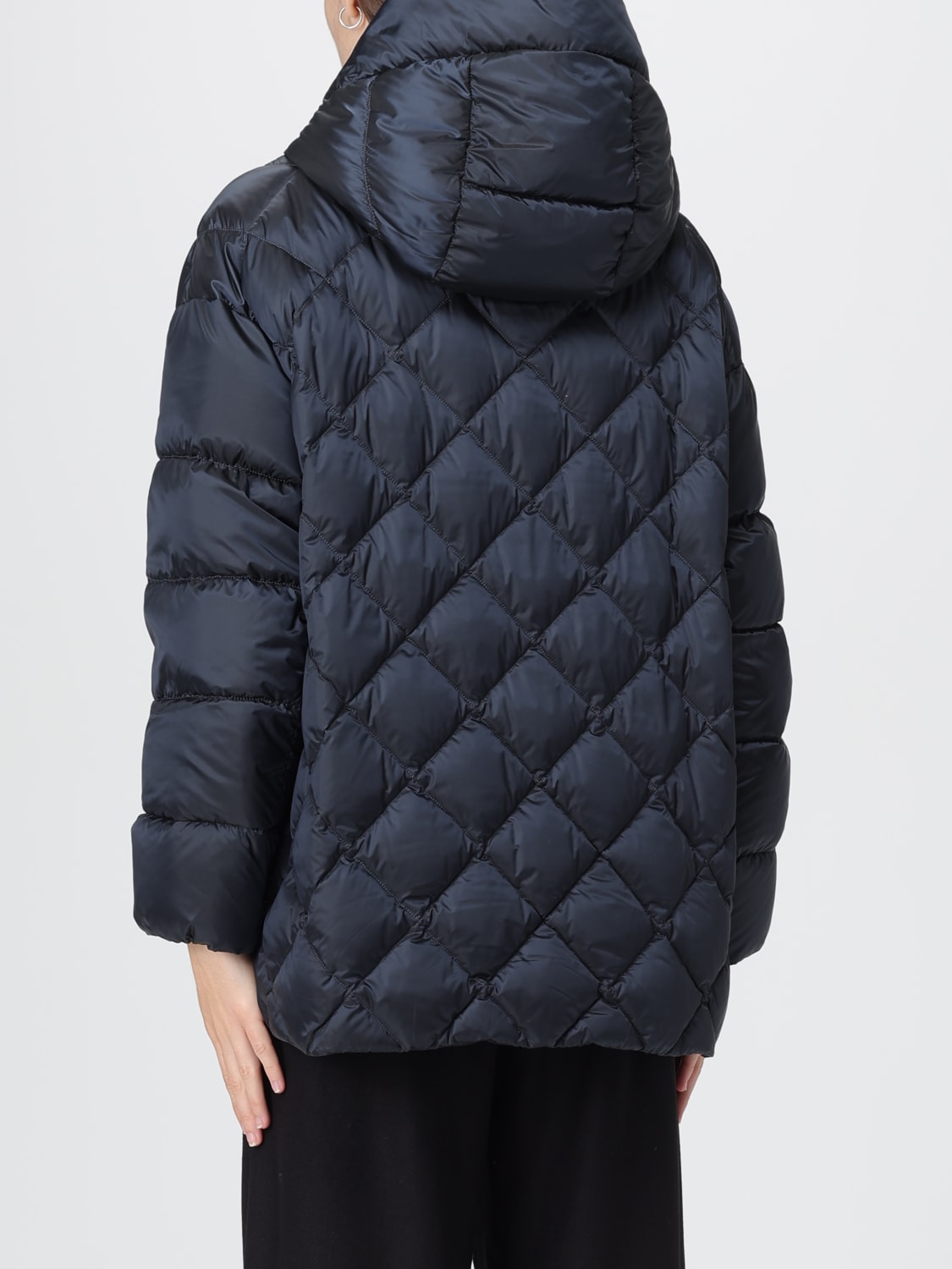 MAX MARA THE CUBE CHAQUETA: Camisa mujer Max Mara The Cube, Azul Oscuro - Img 2