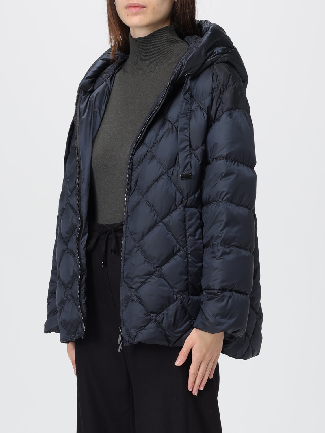 MAX MARA THE CUBE CHAQUETA: Camisa mujer Max Mara The Cube, Azul Oscuro - Img 3