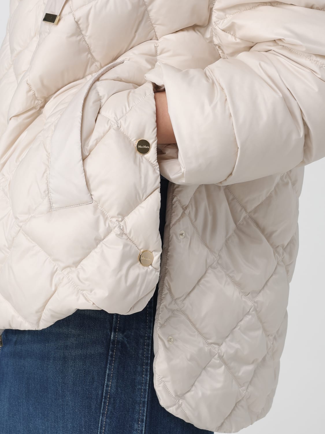 MAX MARA THE CUBE JACKE: Hemdbluse damen Max Mara The Cube, Milch - Img 4