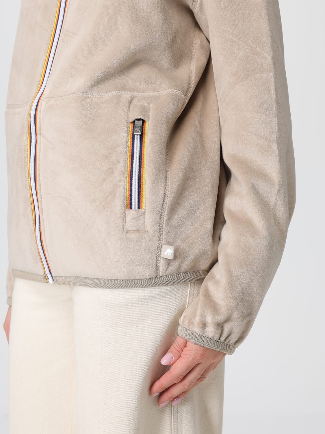 K-WAY JACKET: Jacket woman K-way, Beige - Img 4