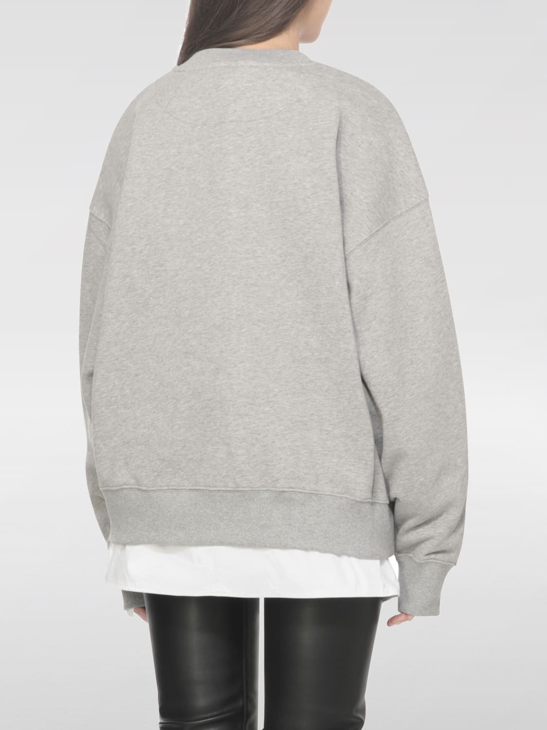 THE ATTICO SWEATSHIRT: Sweater woman The Attico, Grey - Img 3