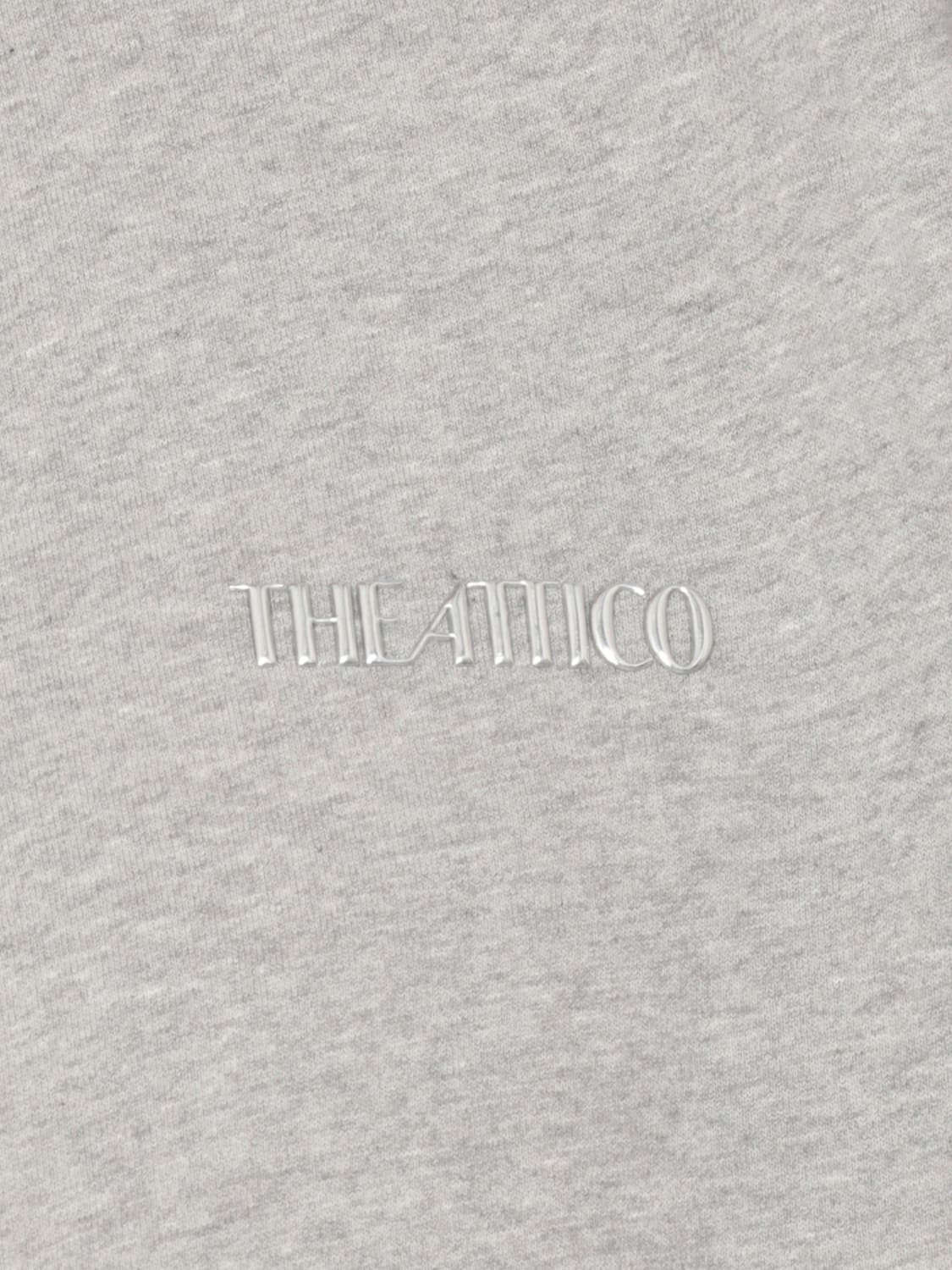 THE ATTICO SWEATSHIRT: Sweater woman The Attico, Grey - Img 4