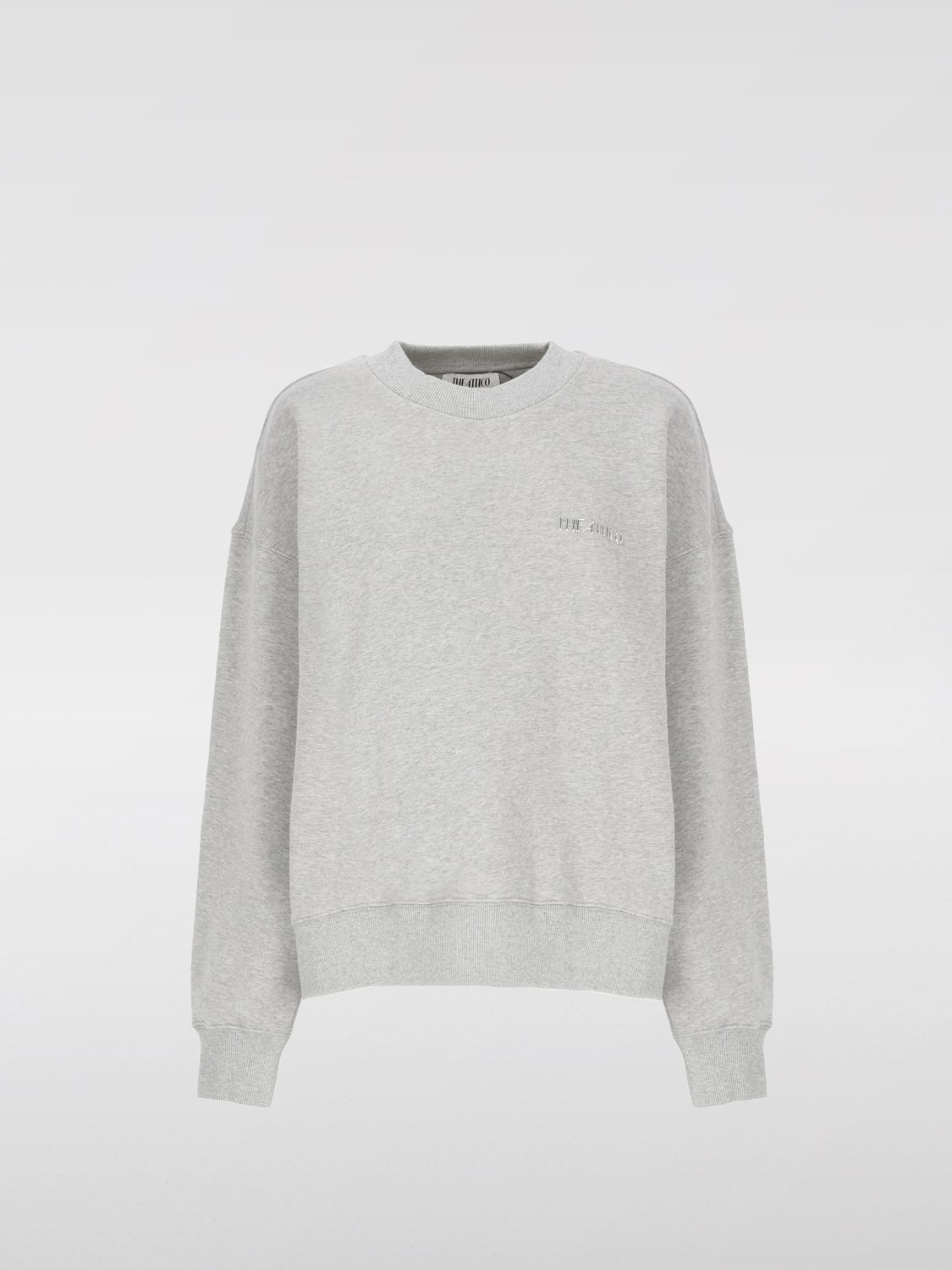 THE ATTICO SWEATSHIRT: Sweater woman The Attico, Grey - Img 5