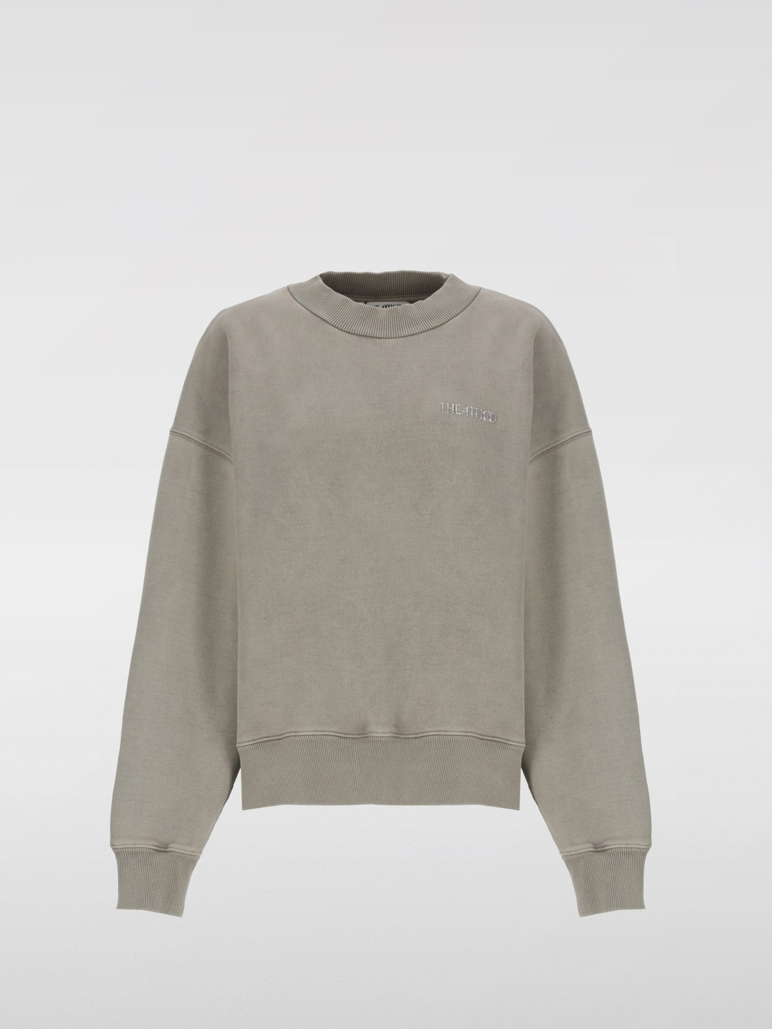 THE ATTICO SWEATSHIRT: Sweater woman The Attico, Grey - Img 5