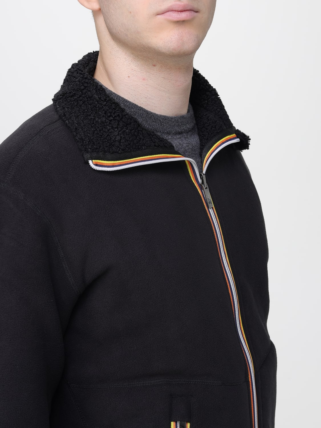 K-WAY JACKET: Blazer men K-way, Black - Img 4