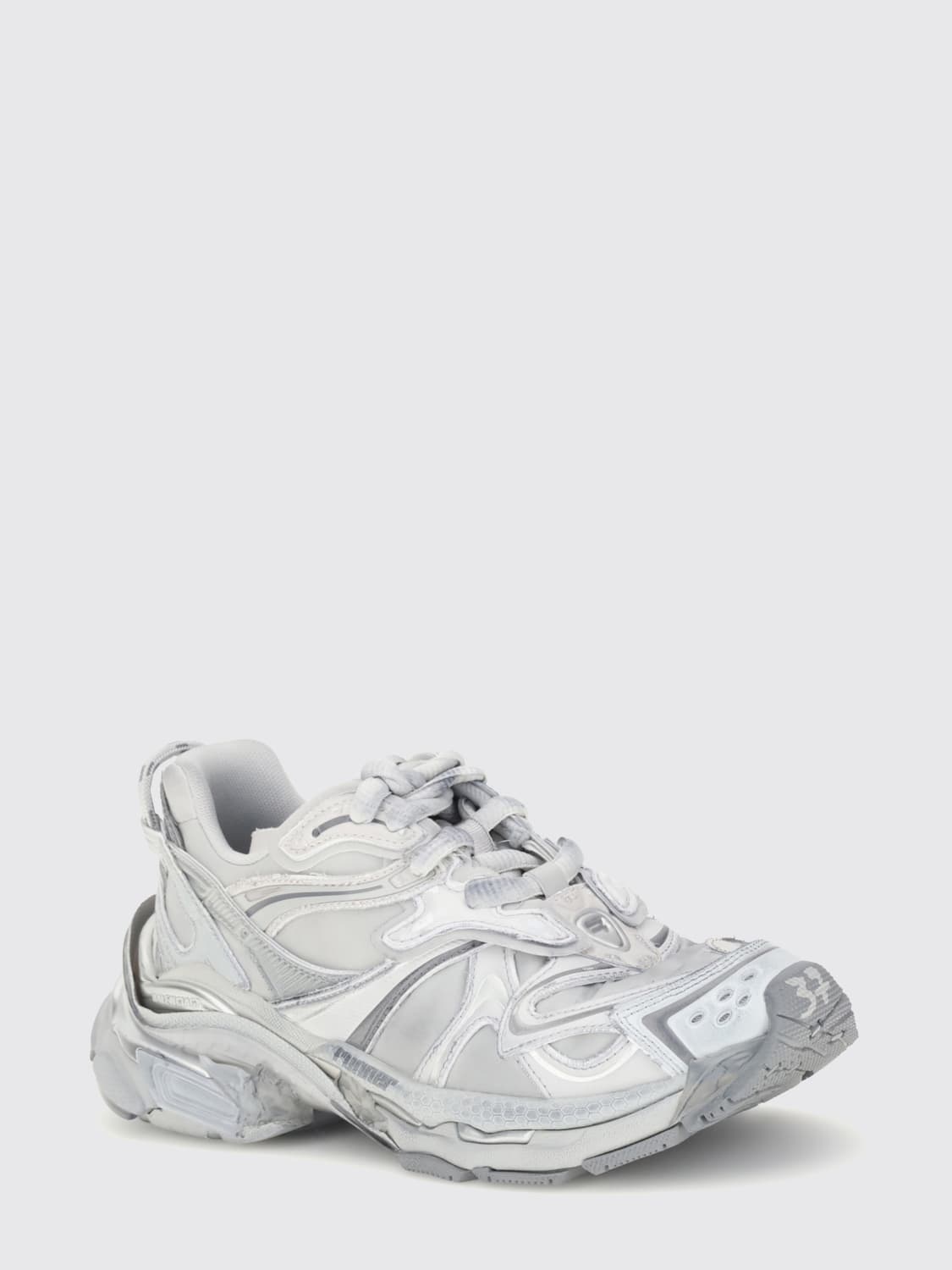 BALENCIAGA TRAINERS: Sneakers woman Balenciaga, Black - Img 2