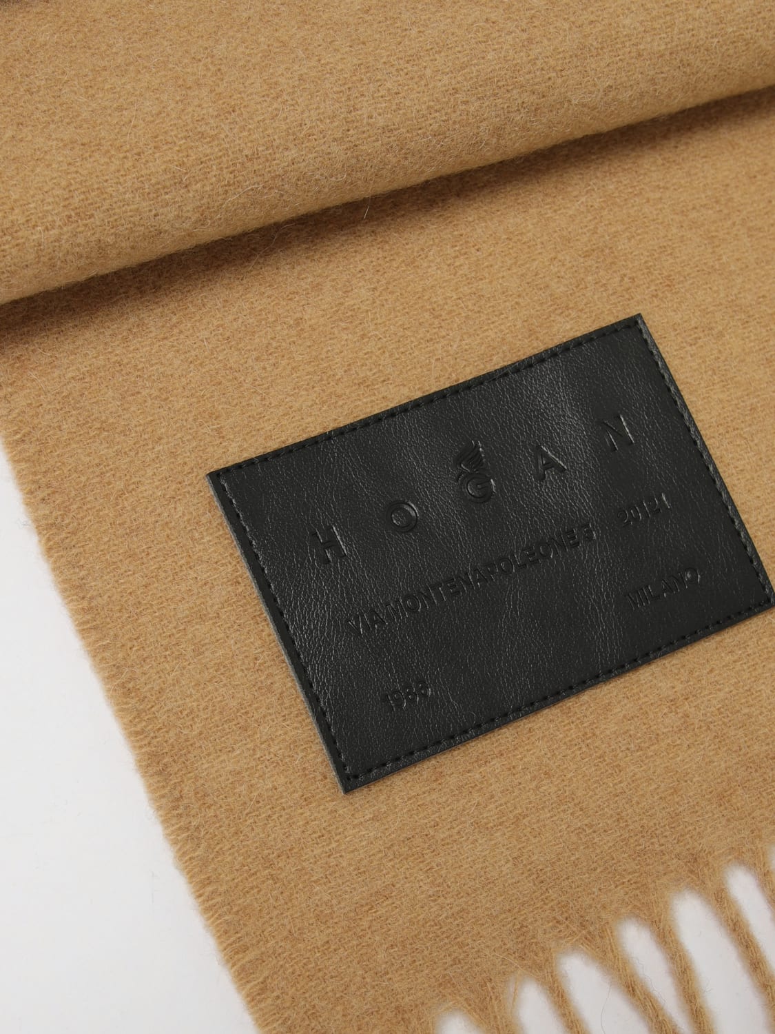 HOGAN SCARF: Scarf men Hogan, Beige - Img 3