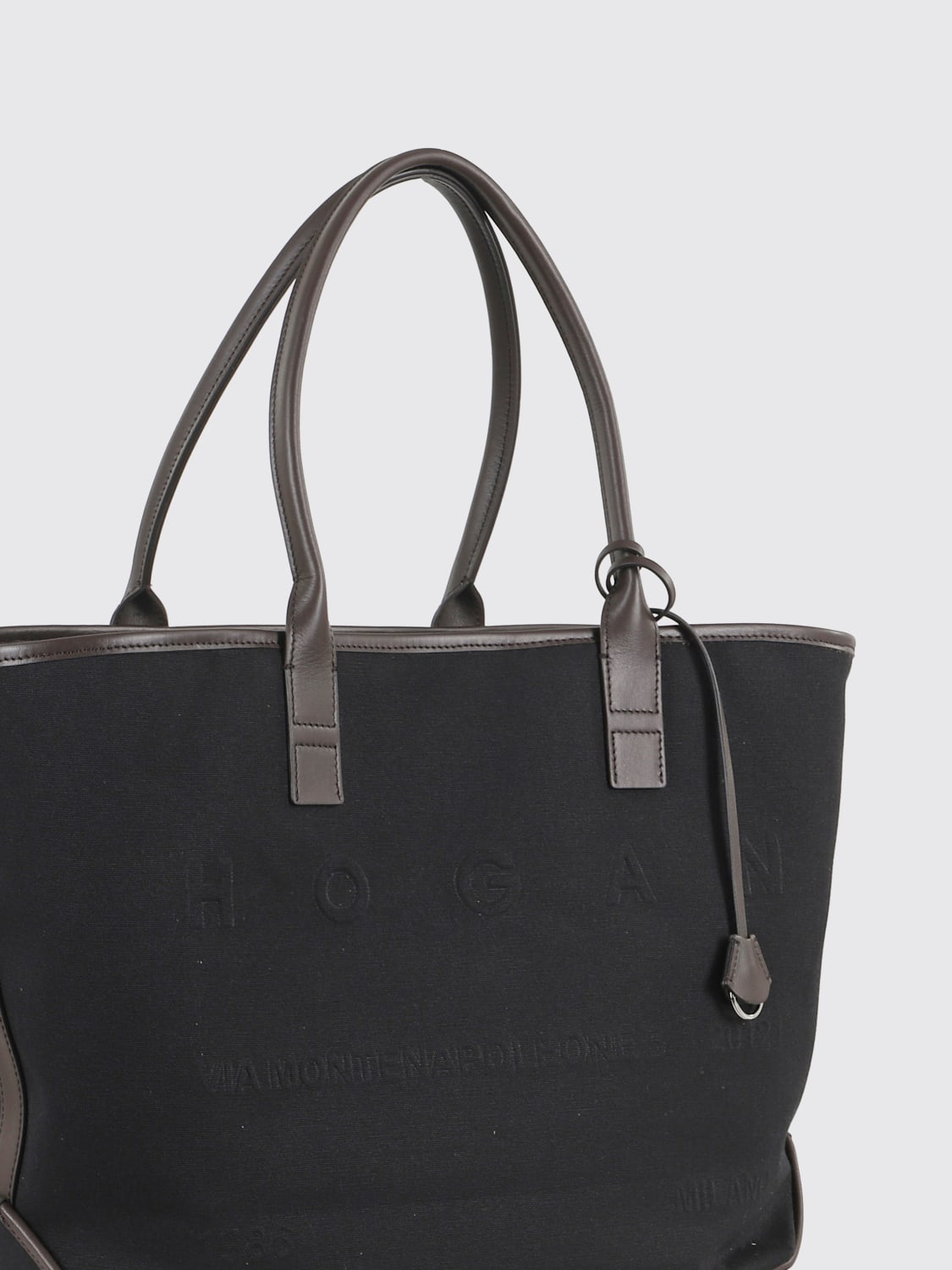 HOGAN TRAGETASCHE: Schultertasche damen Hogan, Schwarz - Img 3