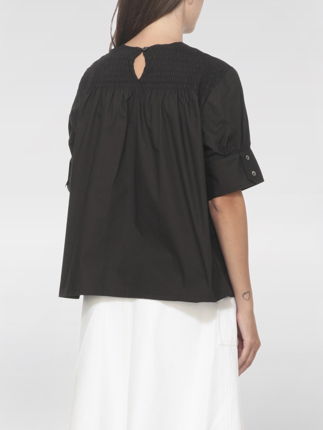 A.P.C. TOP: Chemise femme A.P.C., Noir - Img 3