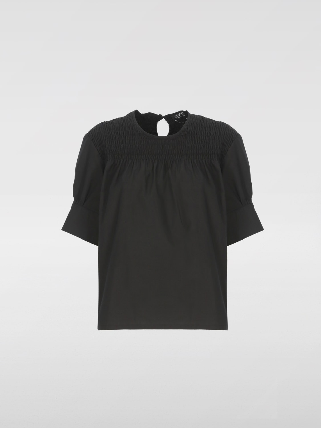 A.P.C. TOP: Chemise femme A.P.C., Noir - Img 5