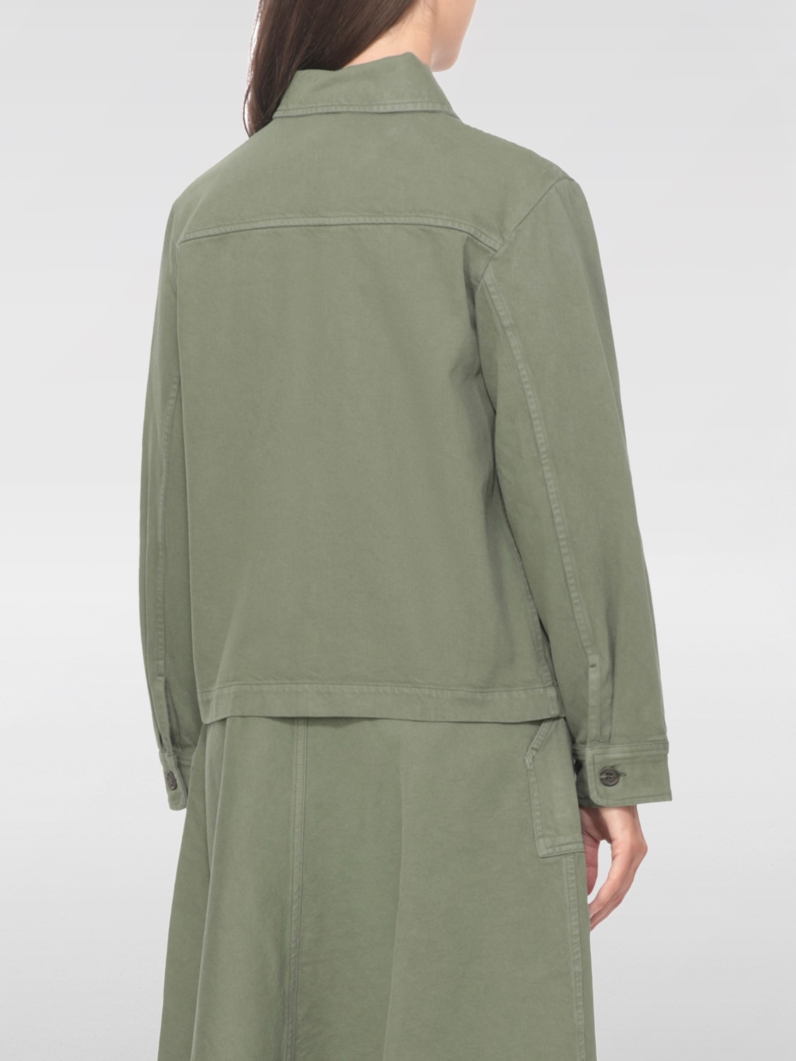 A.P.C. CAMISA: Camisa mujer A.P.C., Verde - Img 3