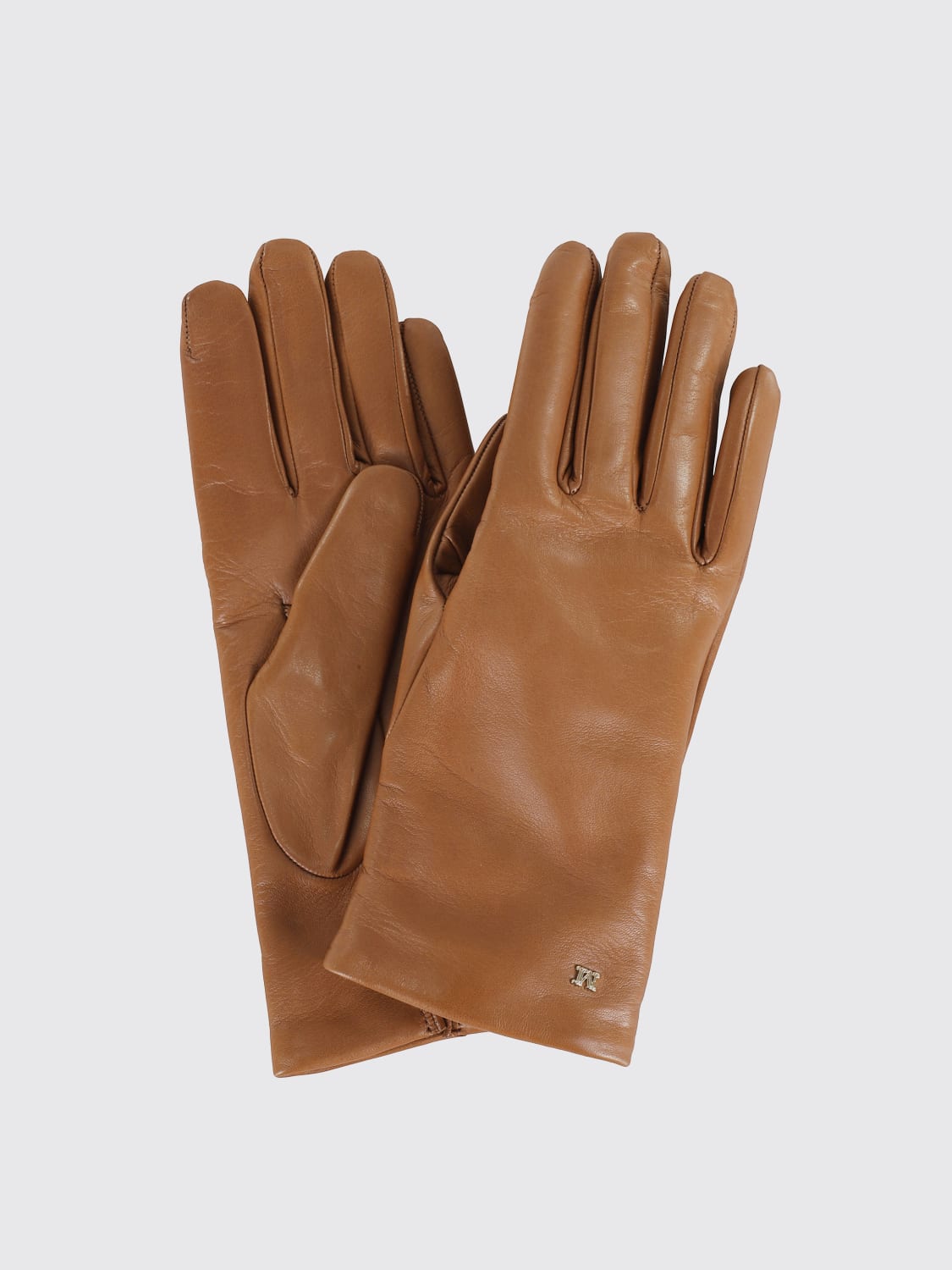 MAX MARA GLOVES: Gloves woman Max Mara, Beige - Img 1