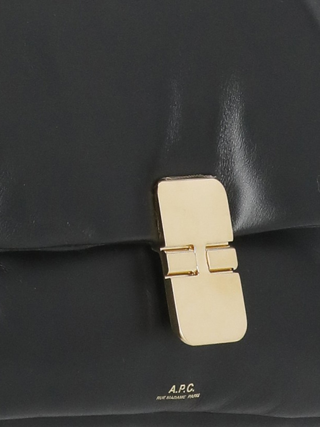 A.P.C. CROSSBODY BAG: Shoulder bag woman A.P.C., Black - Img 3